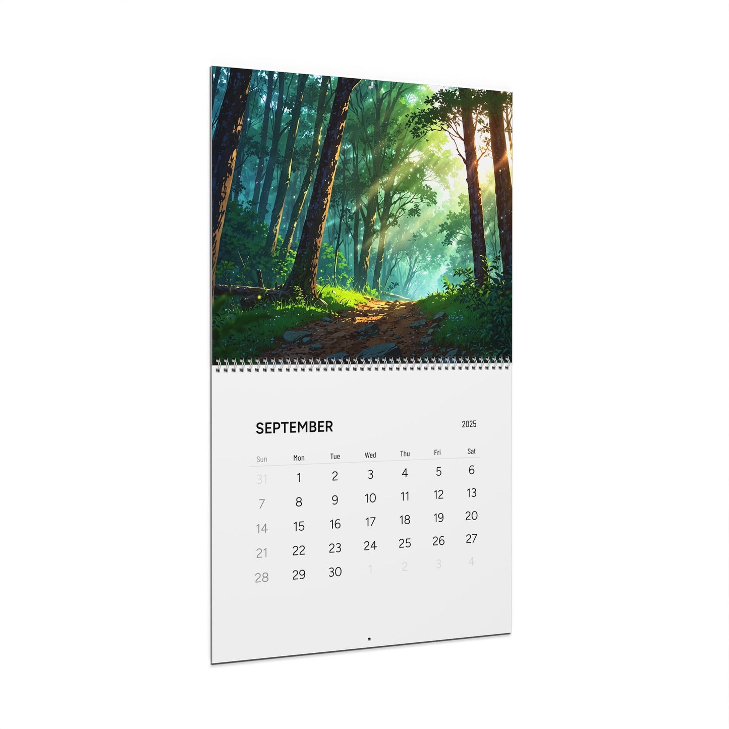 AI Forest Paintings  / Wall Calendars (2025)