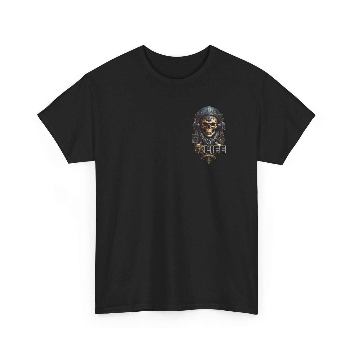 Ride for Life Unisex Heavy Cotton Tee (Made with AI)