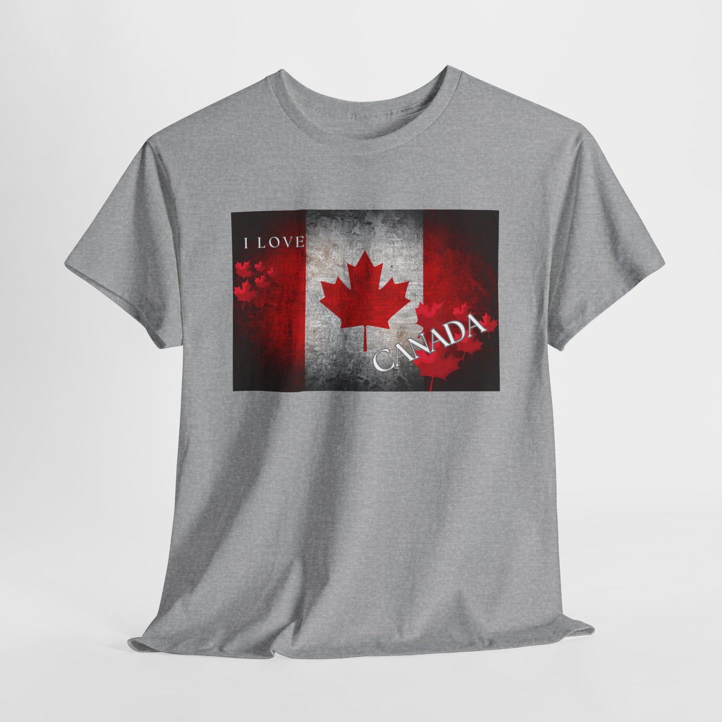 I Love Canada Unisex Heavy Cotton Tee