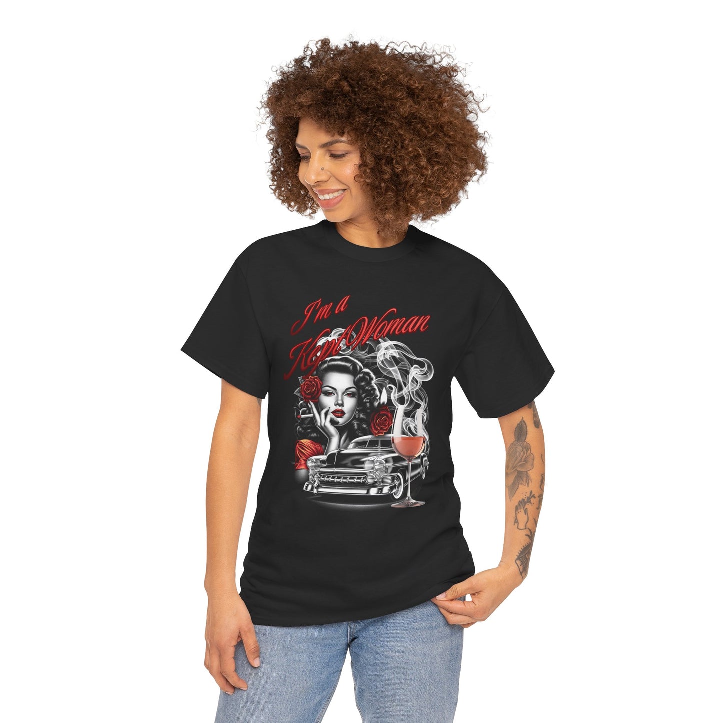 I'm a Kept Woman Unisex Heavy Cotton Tee