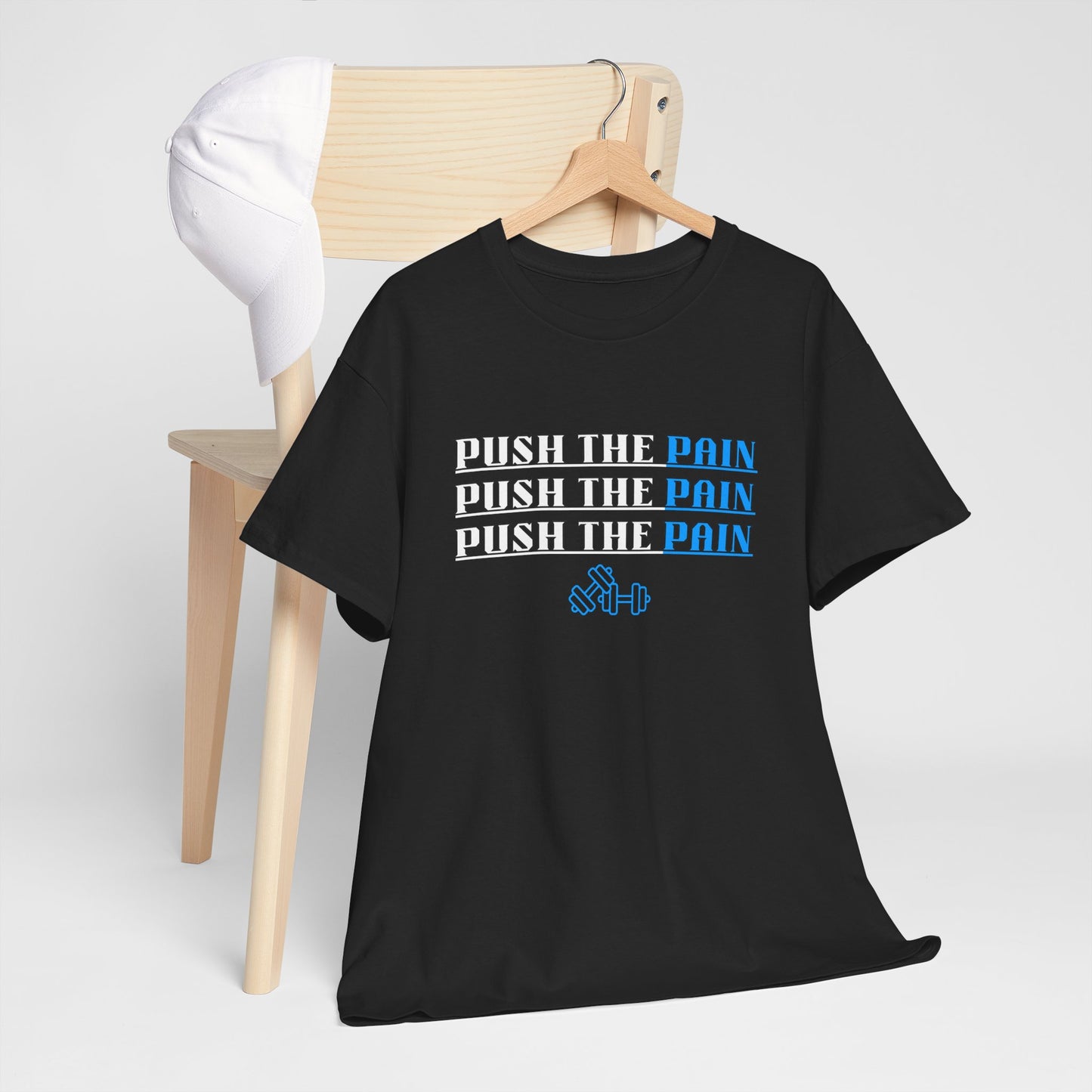 Push the Pain Unisex Heavy Cotton Tee