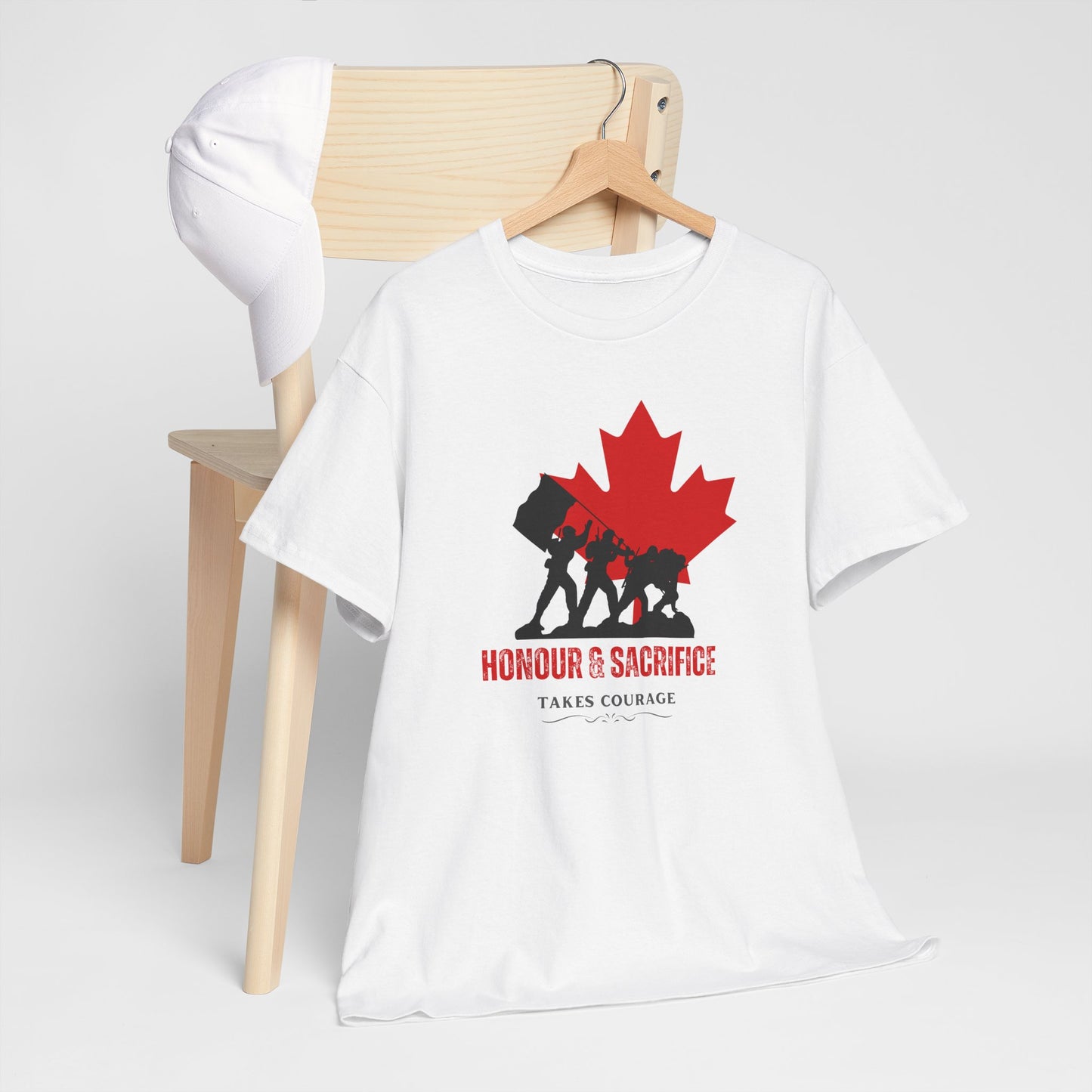 Honour & Sacrifice Takes Courage Unisex Heavy Cotton Tee