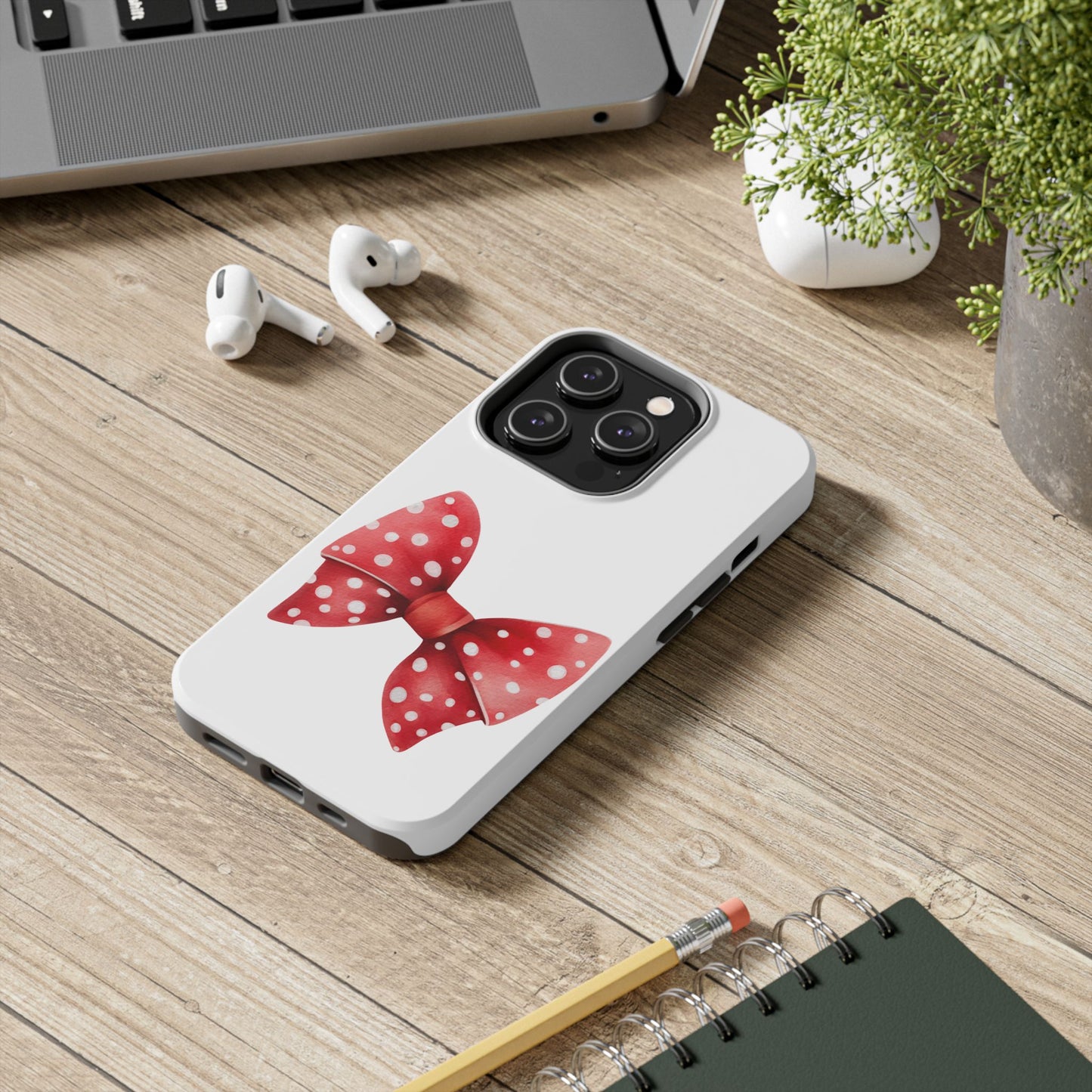 Red Bow / Tough Phone Cases