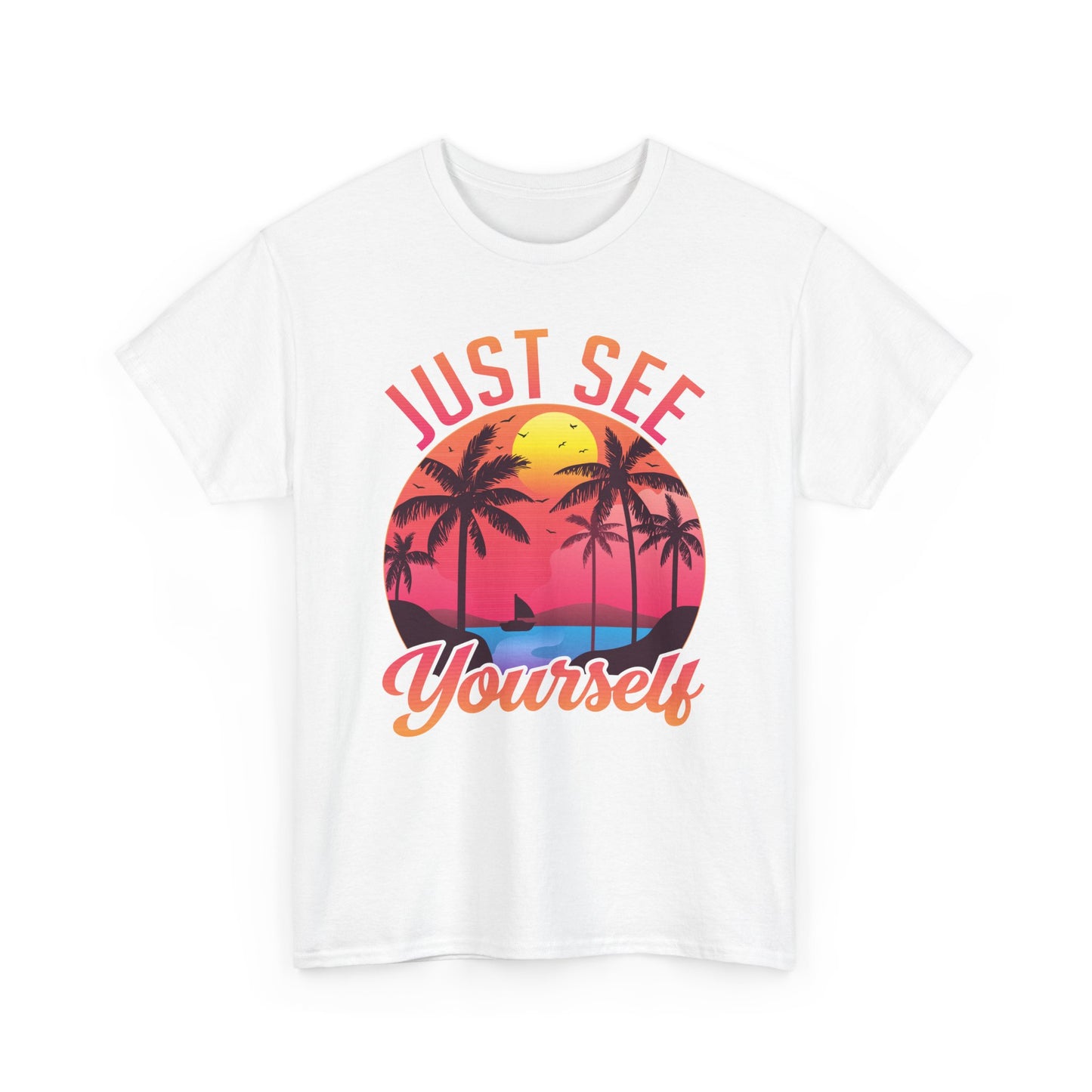 Just See Yourself / Summer Unisex Heavy Cotton Tee