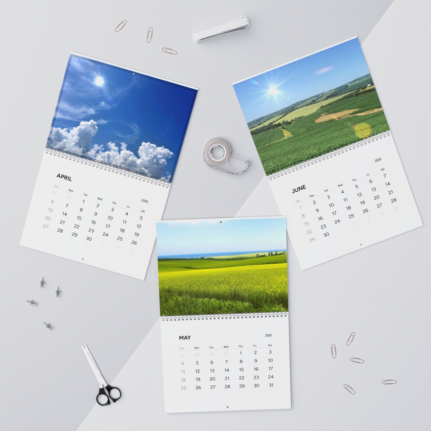 Aerial Art / Wall Calendars (2025)