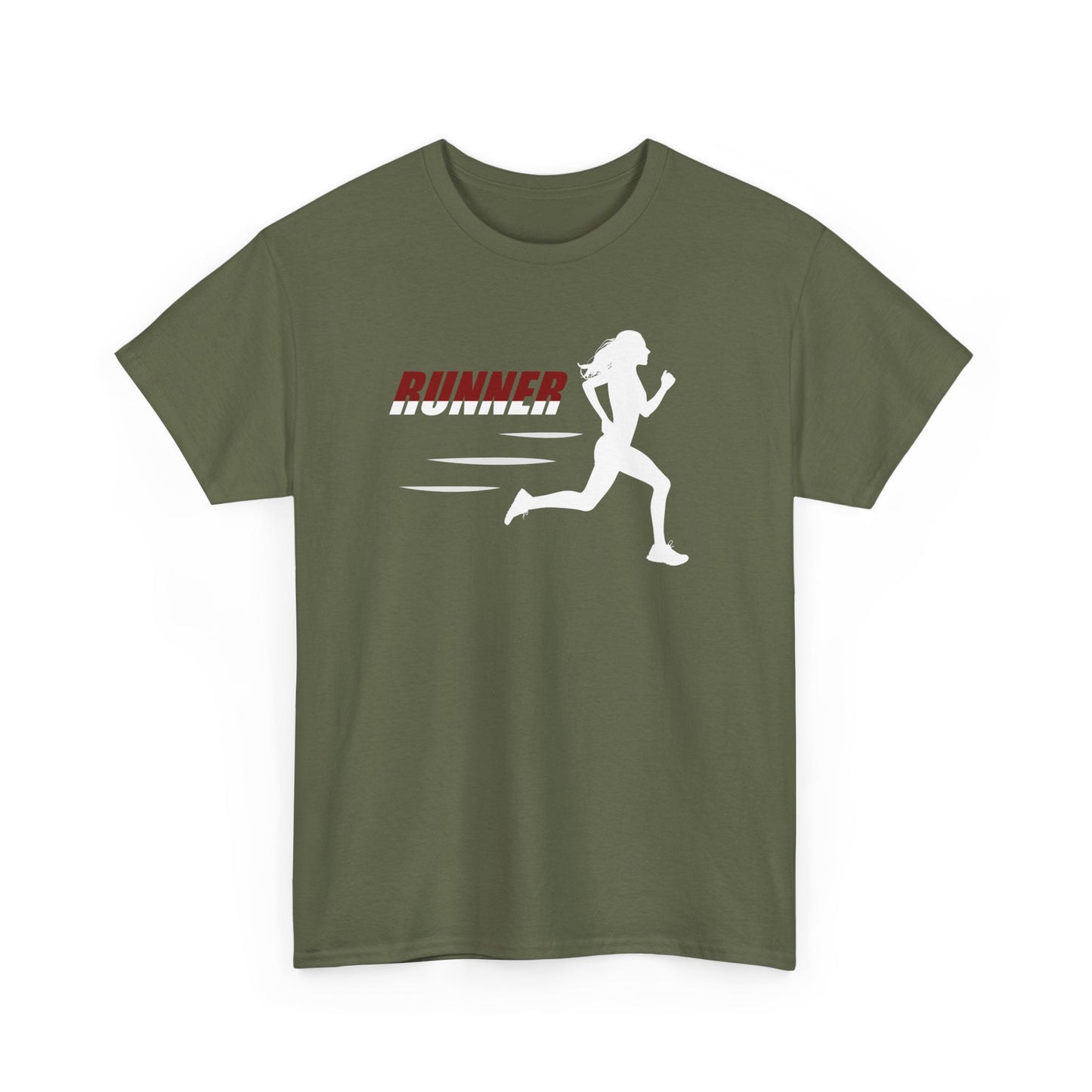 I am a Runner Unisex Heavy Cotton Tee