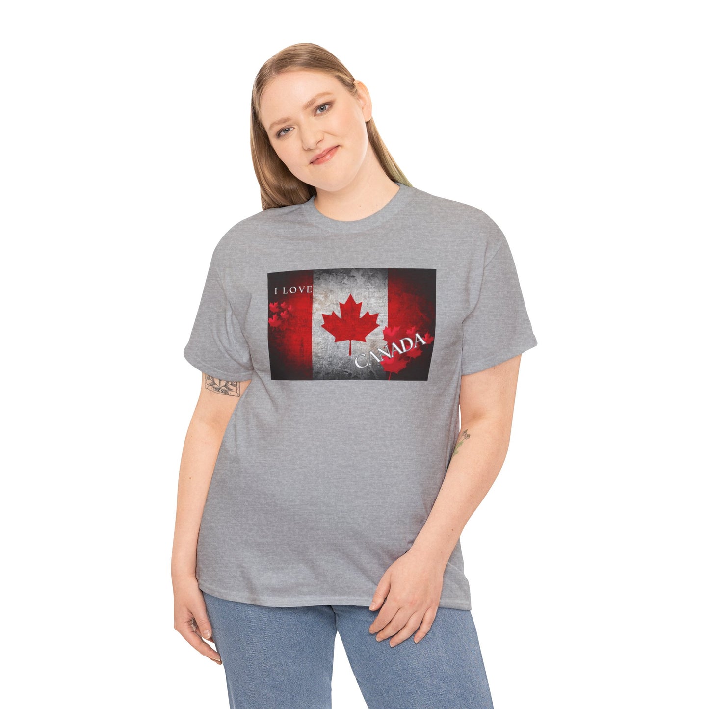 I Love Canada Unisex Heavy Cotton Tee