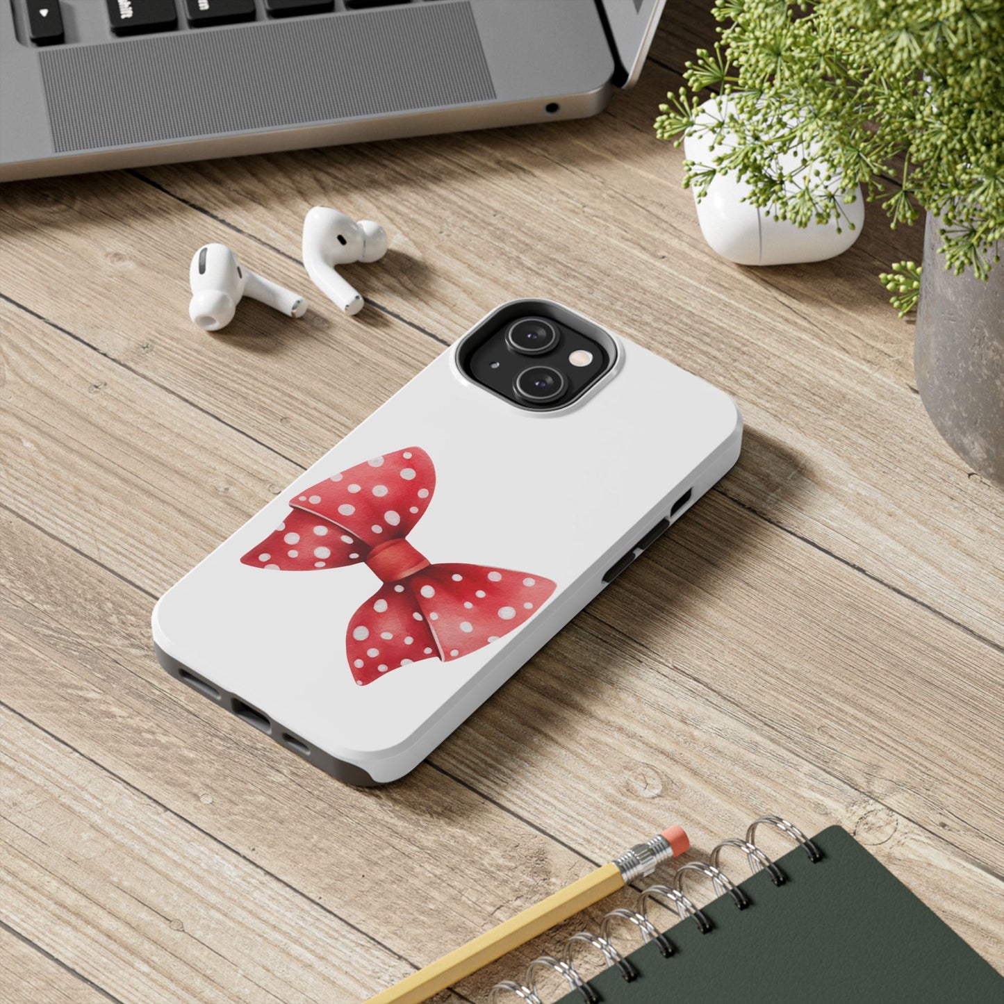 Red Bow / Tough Phone Cases