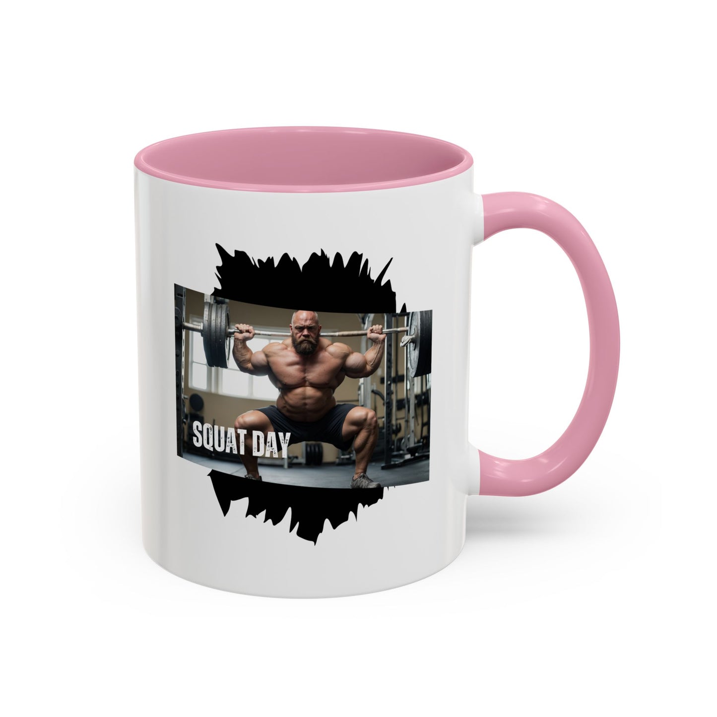 Squat Day / Colorful Mugs (11oz, 15oz)