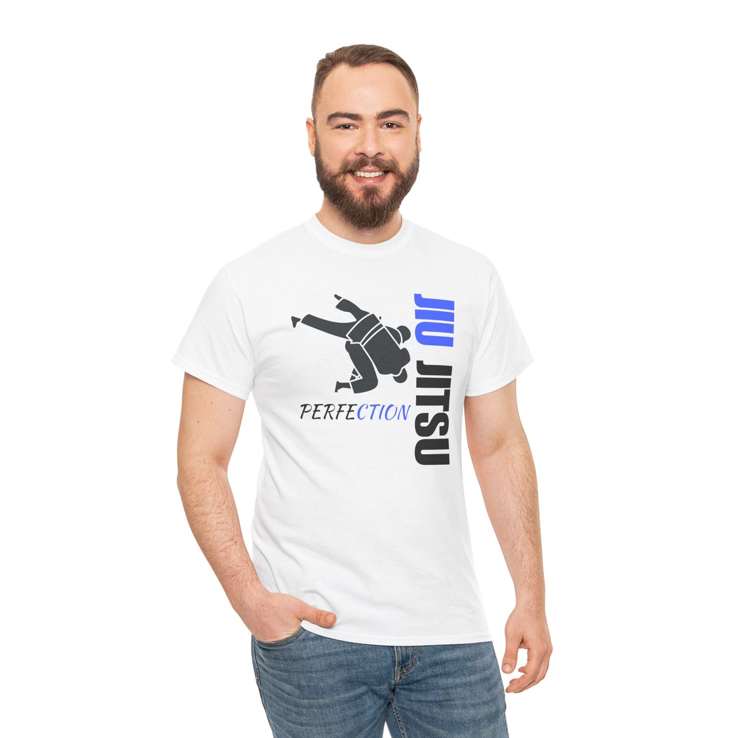 Jiu Jitsu Perfection Unisex Heavy Cotton Tee