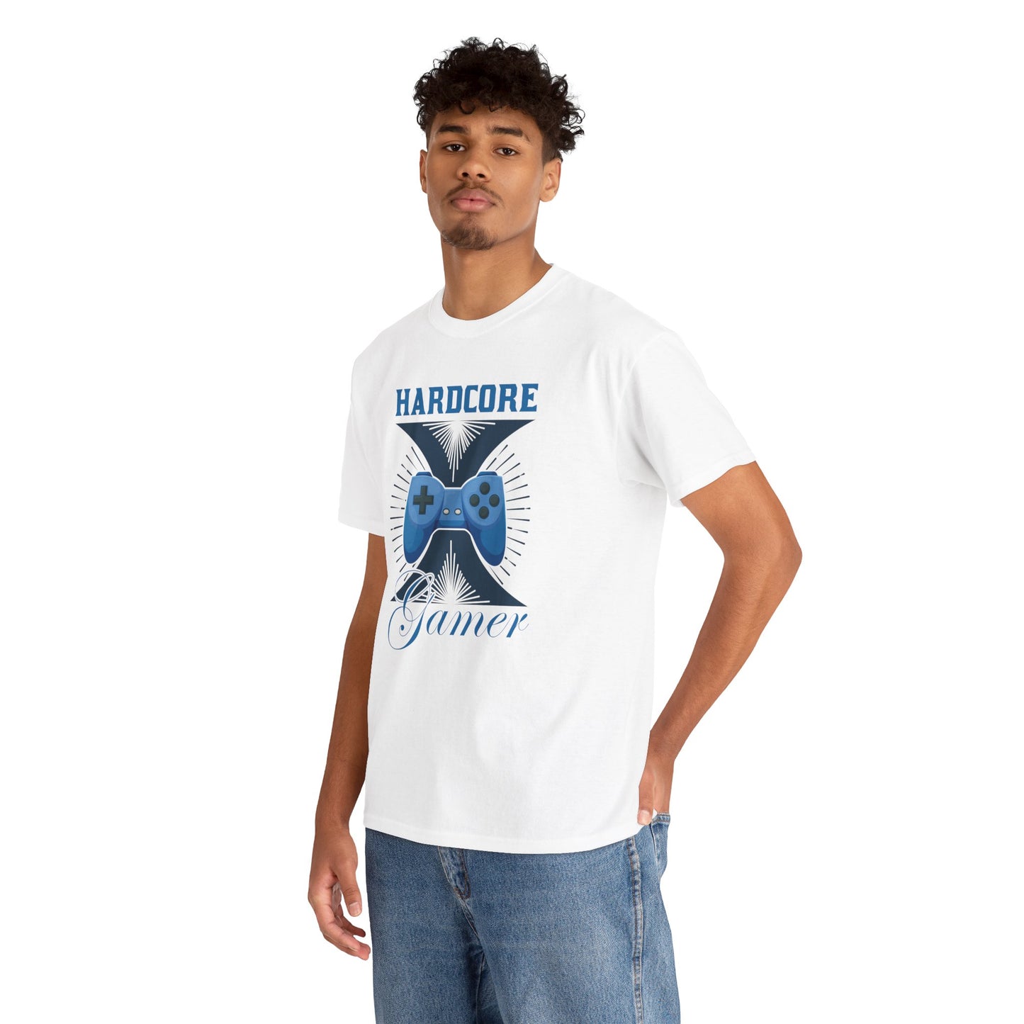 Hardcore Gamer Unisex Heavy Cotton Tee