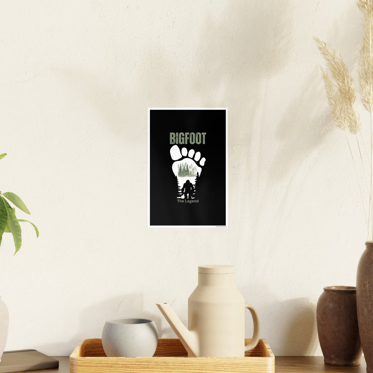 BIGFOOT The Legend / Photo Art Paper Posters