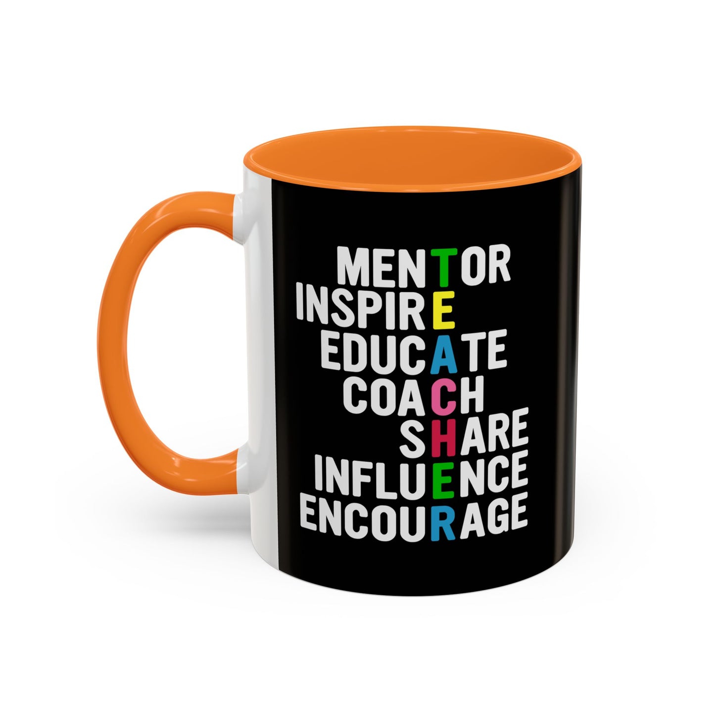 Teacher Traits / Colorful Mugs (11oz, 15oz)