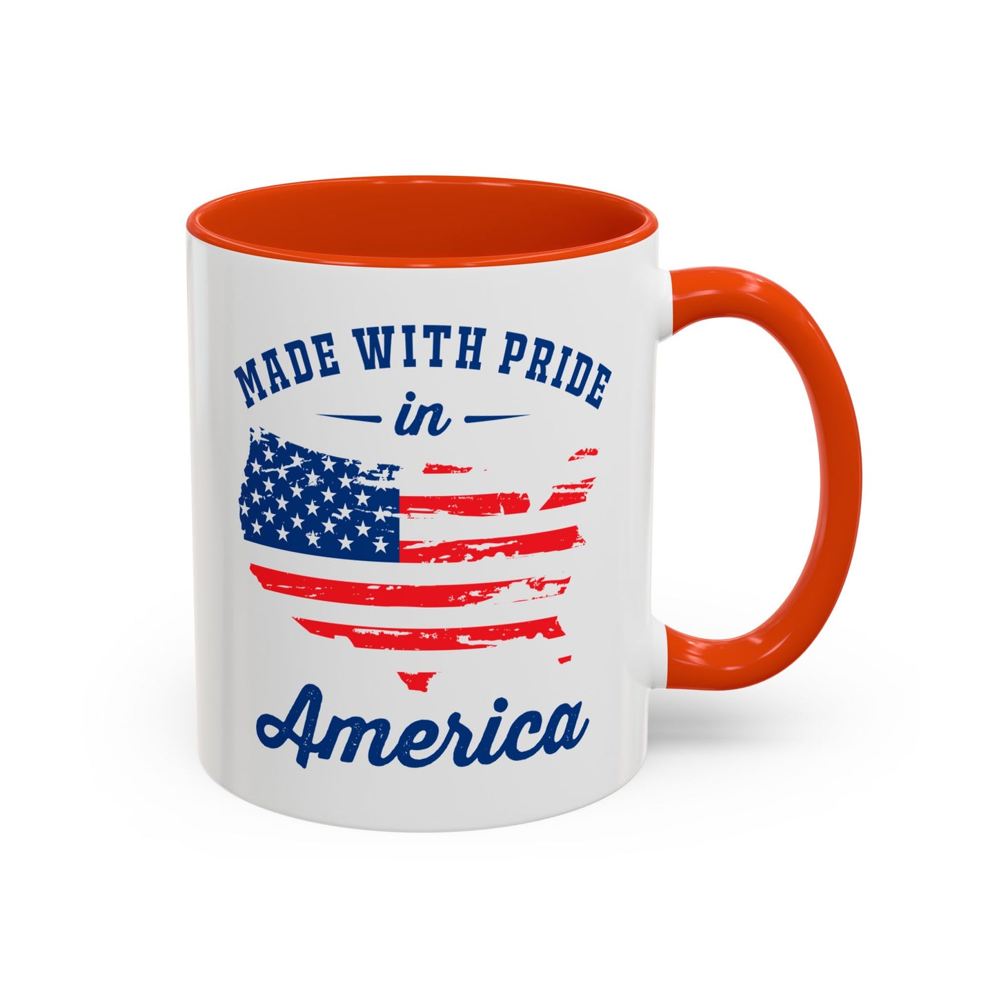 Made with pride in America / Colorful Mugs (11oz, 15oz)