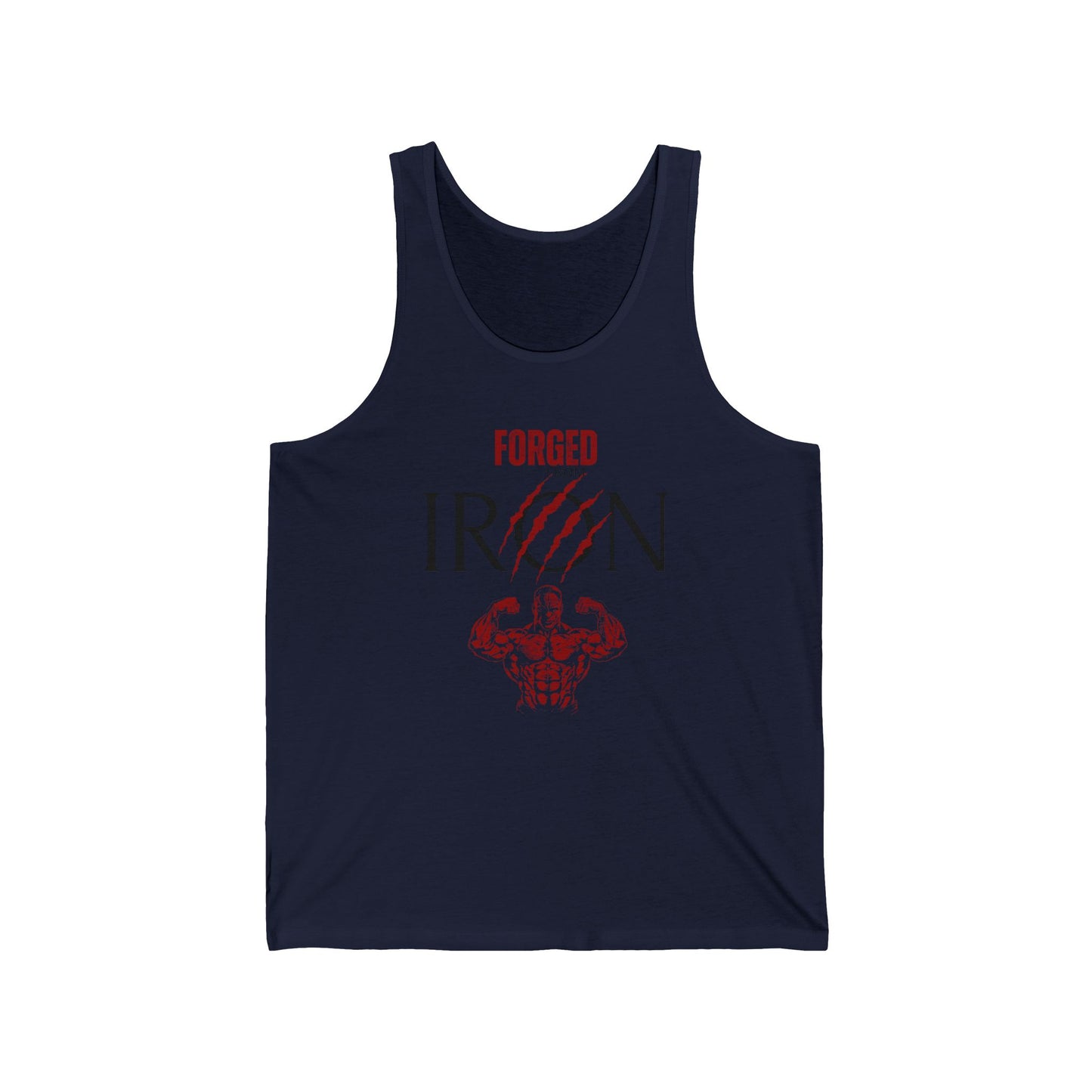 Forged from IRON / Unisex Jersey Tank