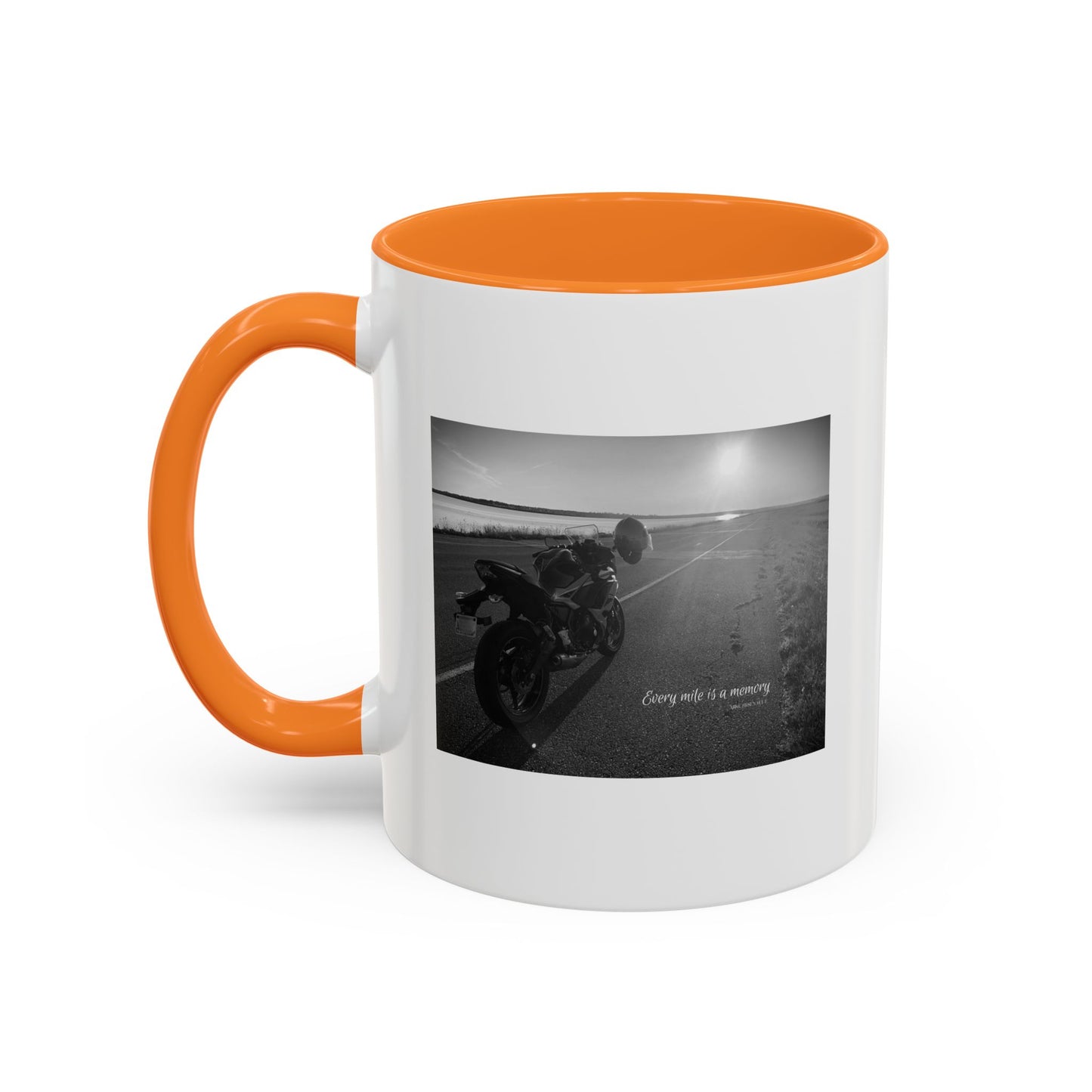 Every mile is a Memory / Colorful Mugs (11oz, 15oz)