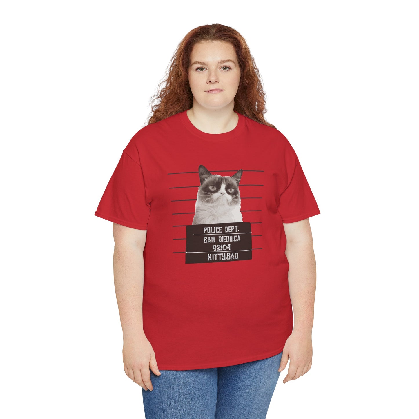 Bad Kitty Unisex Heavy Cotton Tee