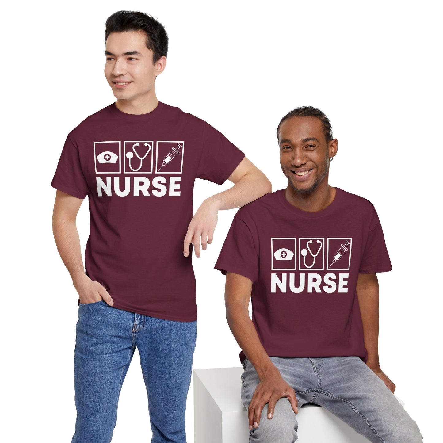 Nurse Unisex Heavy Cotton Tee