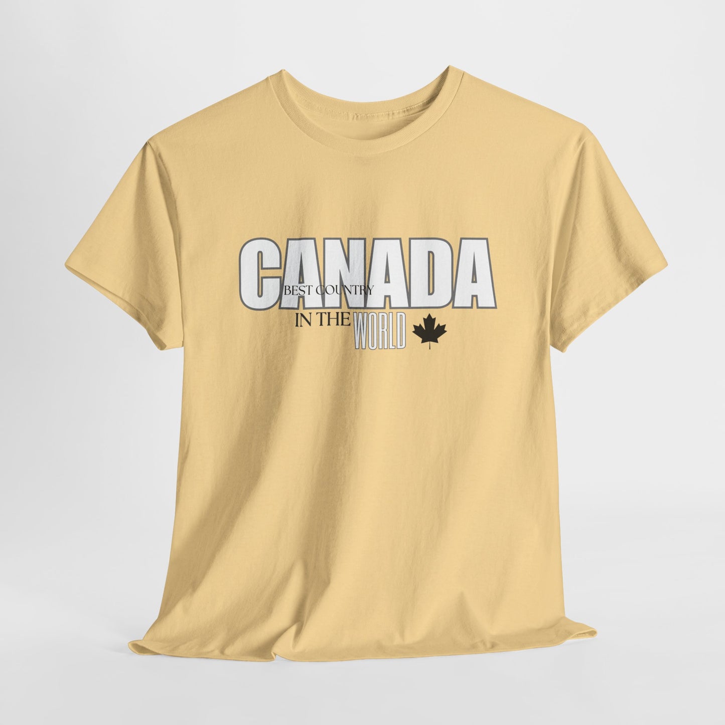 Canada Best Country In The World Unisex Heavy Cotton Tee