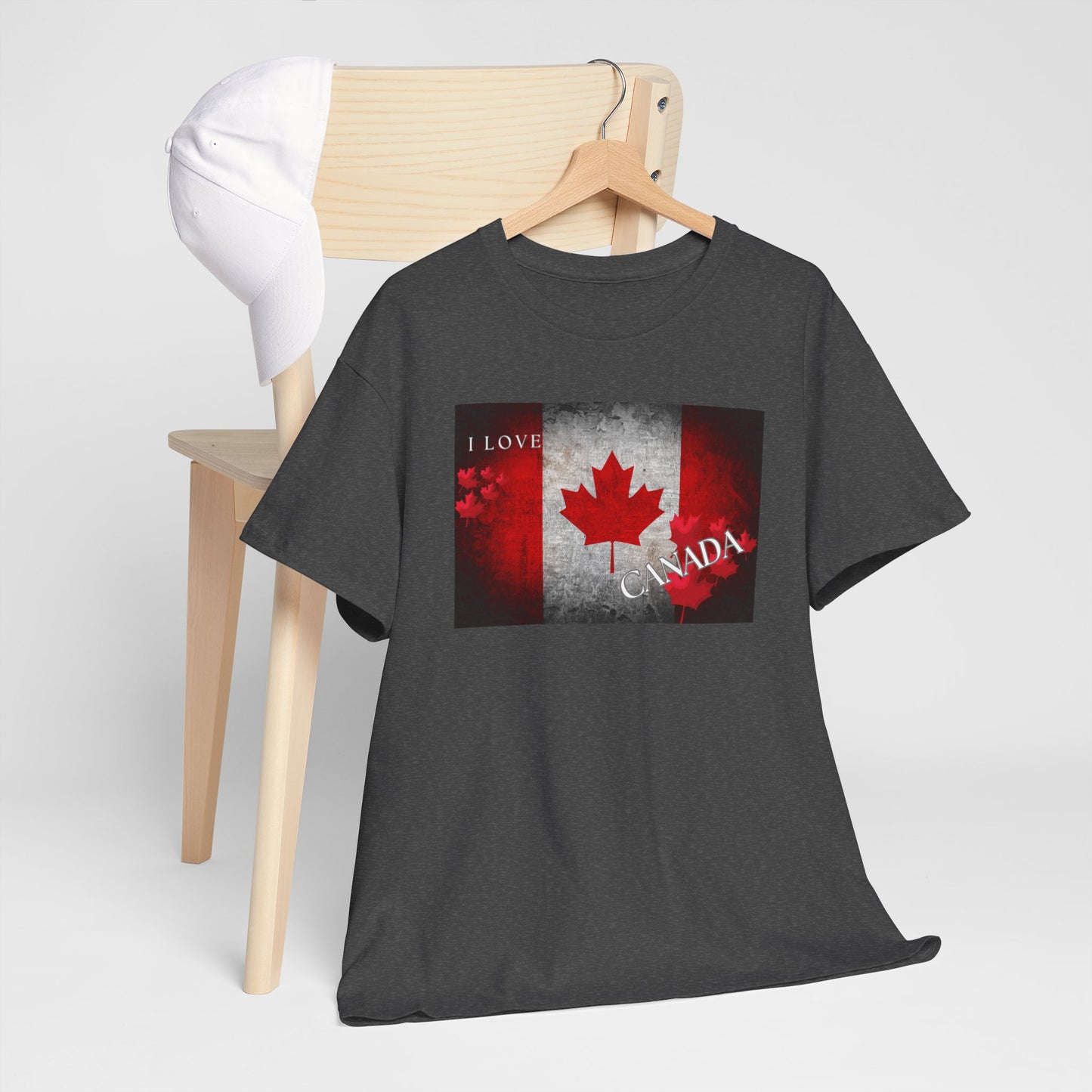 I Love Canada Unisex Heavy Cotton Tee