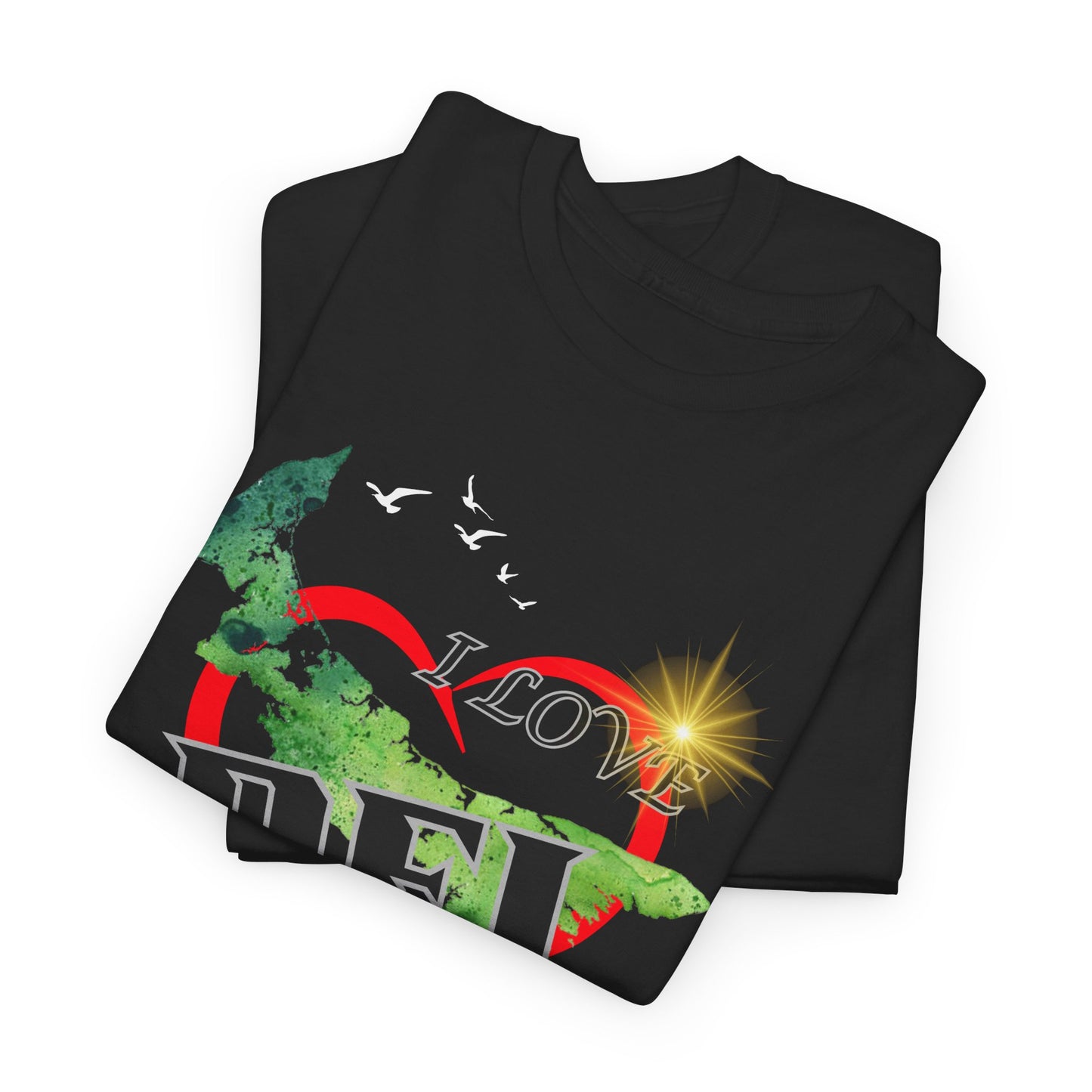 I Love PEI / Canada Unisex Heavy Cotton Tee