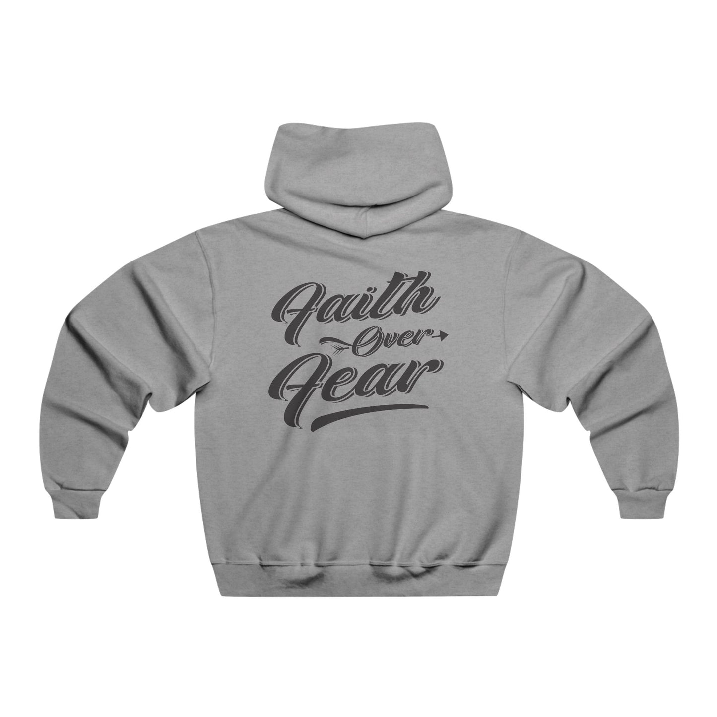 Faith over Fear / Men's NUBLEND® Hooded Sweatshirt