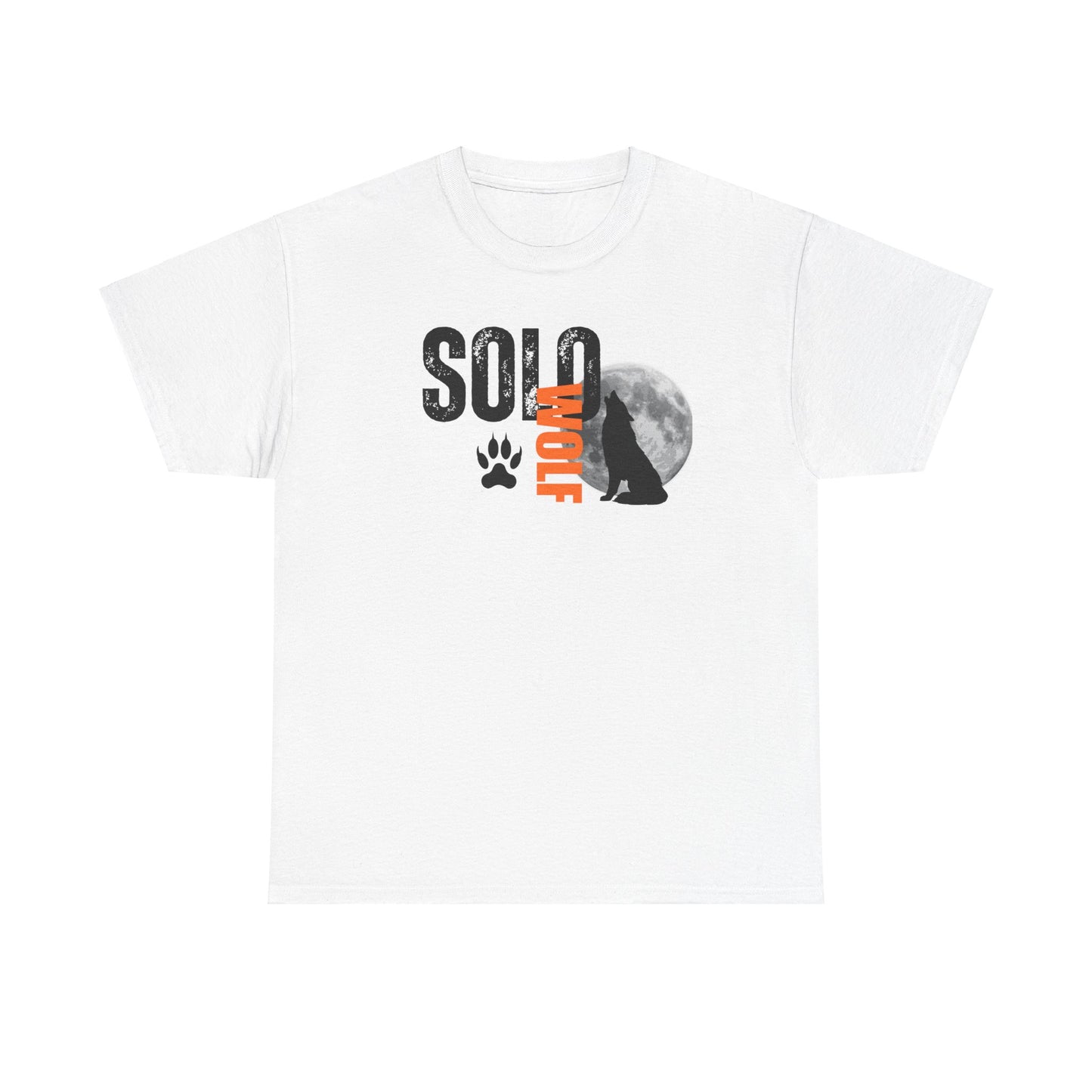 Solo Wolf Unisex Heavy Cotton Tee