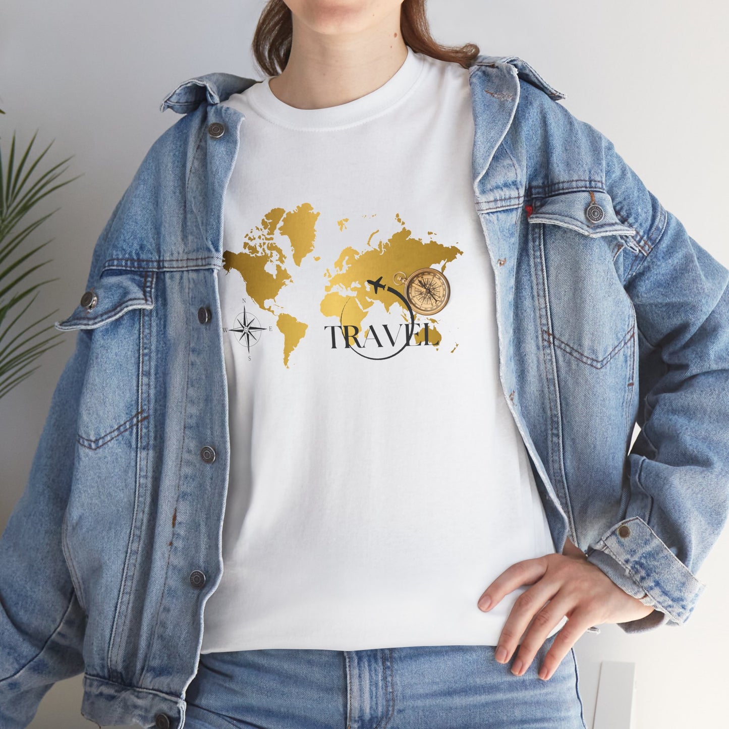 Travel Unisex Heavy Cotton Tee