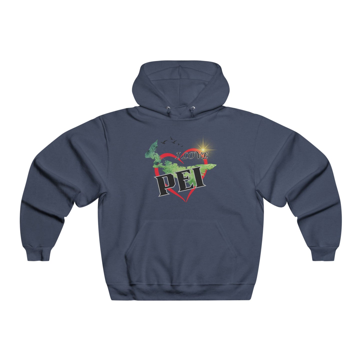 I Love PEI / Men's NUBLEND® Hooded Sweatshirt