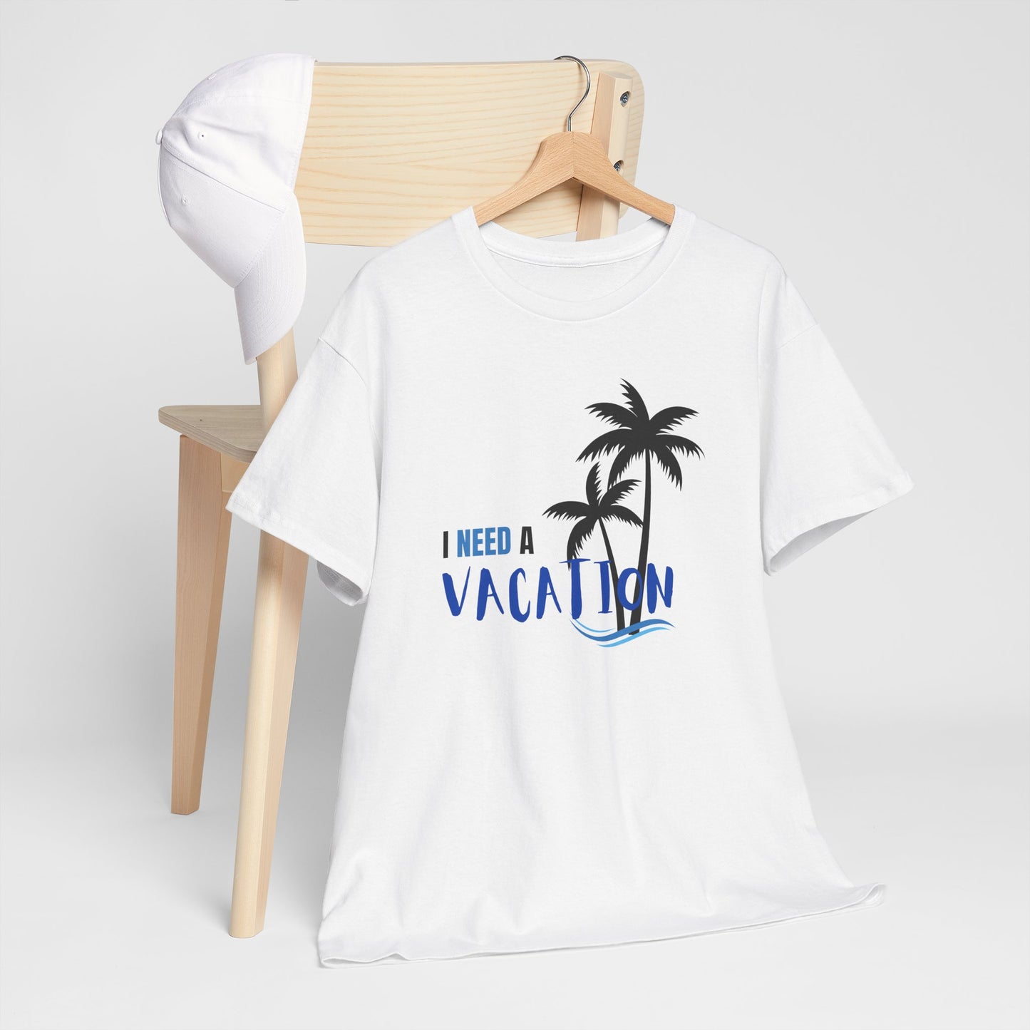 I Need a Vacation Unisex Heavy Cotton Tee