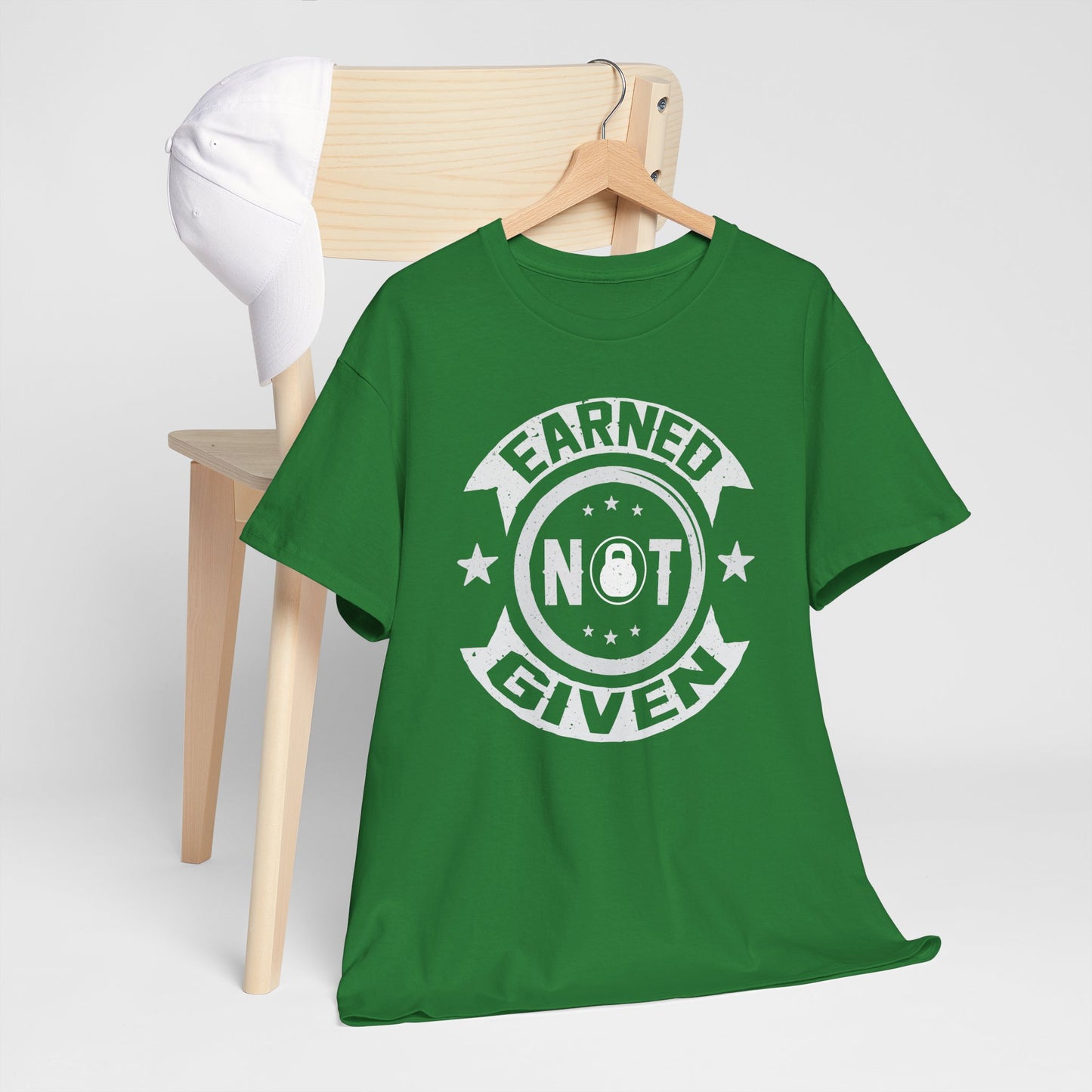 Earned Not Given Unisex Heavy Cotton Tee