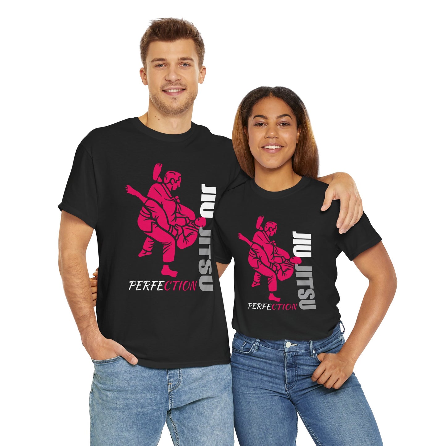 Jiu Jitsu Perfection Unisex Heavy Cotton Tee