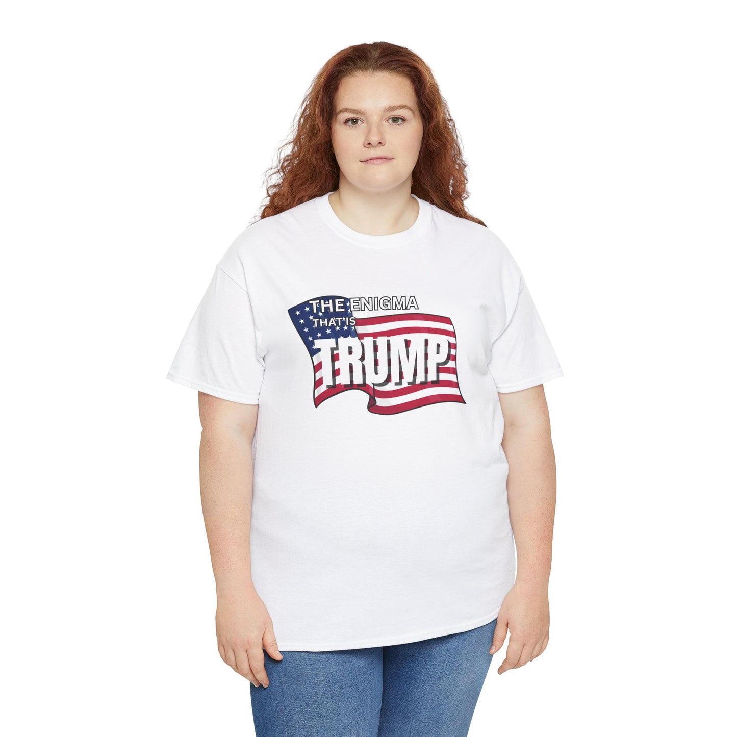 The Enigma that is Trump Unisex Heavy Cotton Tee