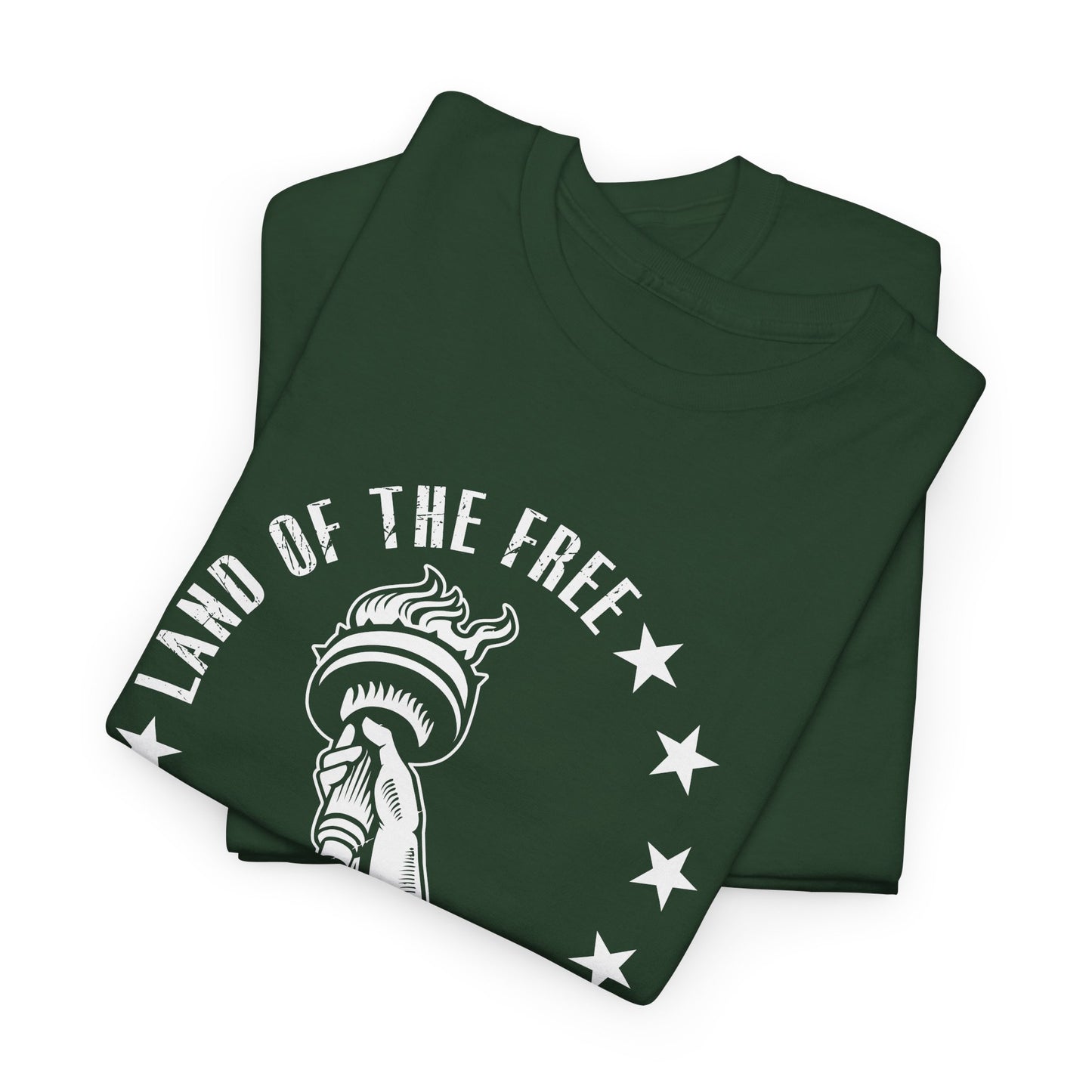 Land of the Free Unisex Heavy Cotton Tee