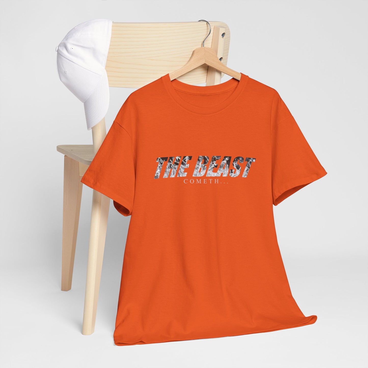The beast cometh Unisex Heavy Cotton Tee