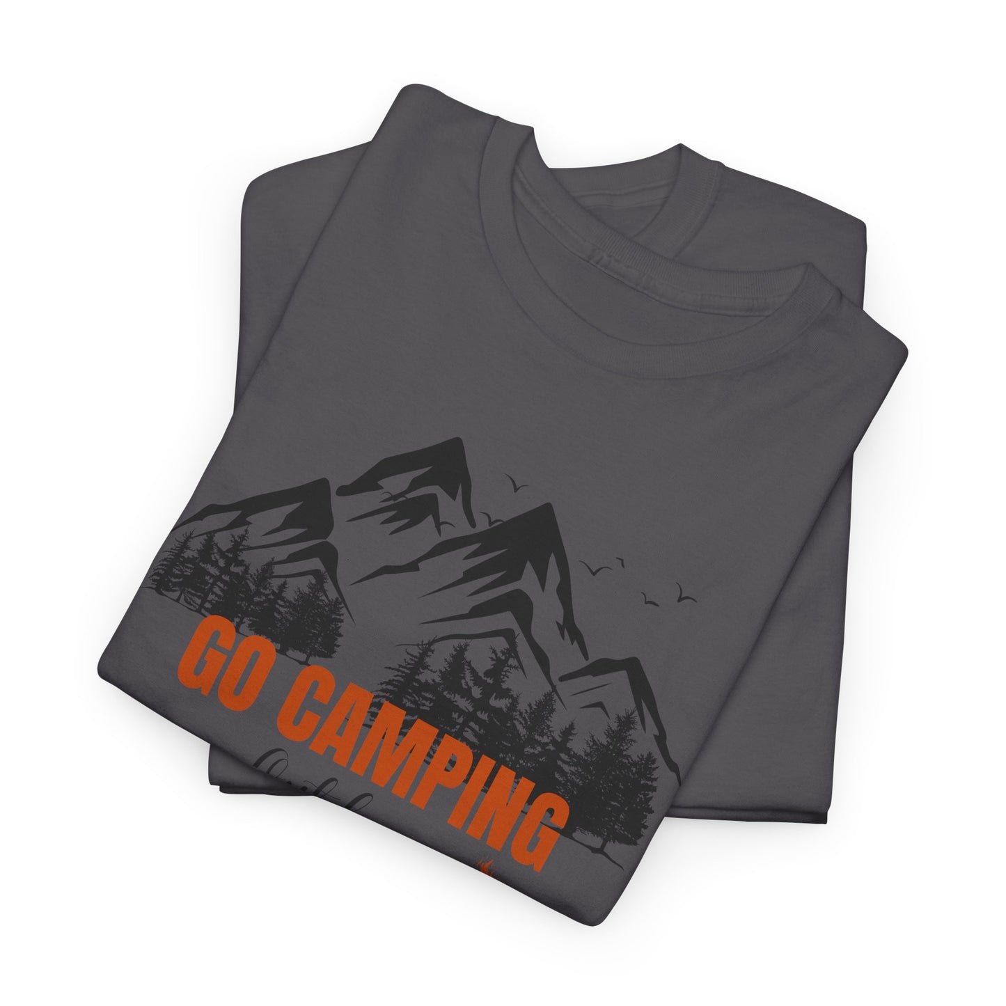 Go Camping Outdoors Unisex Heavy Cotton Tee