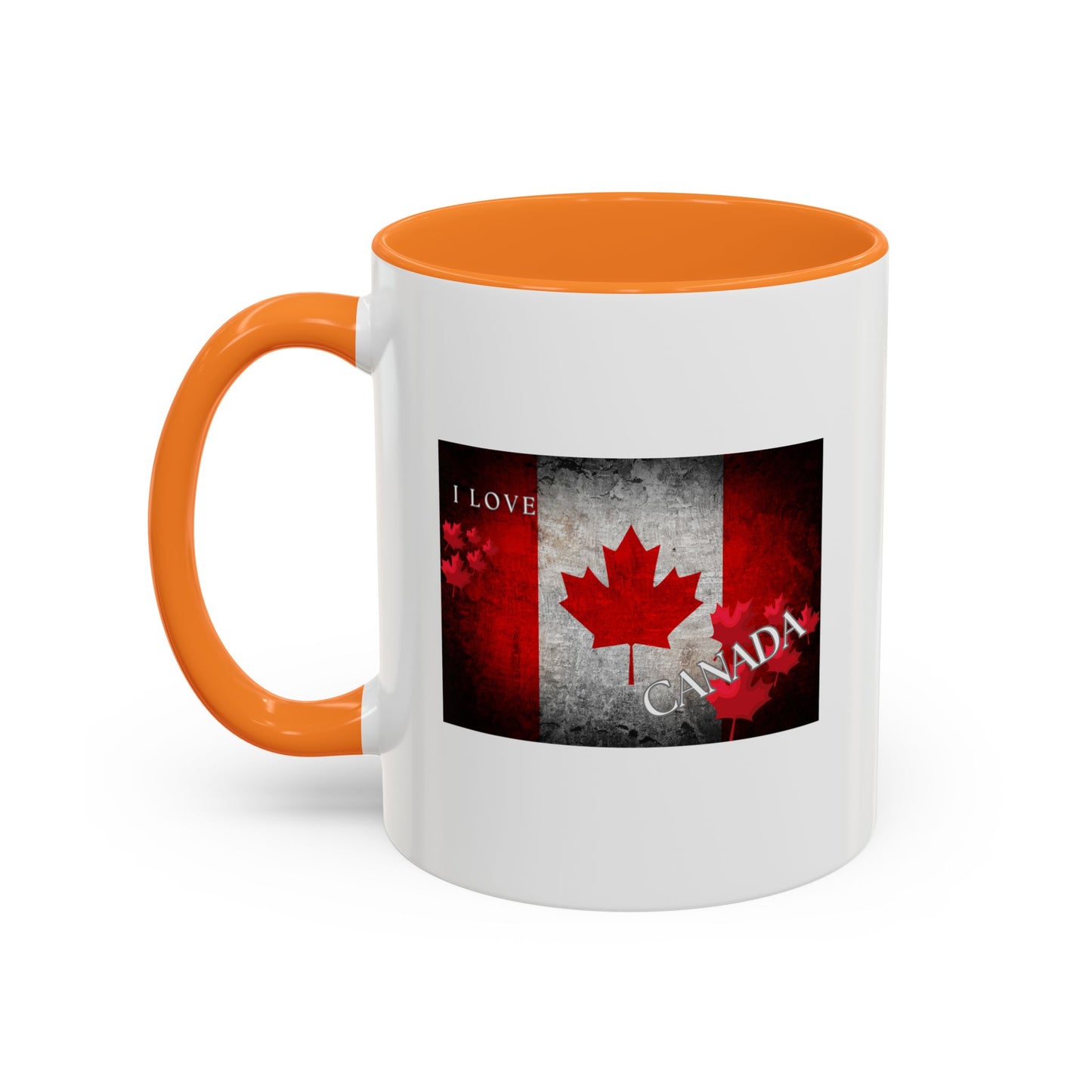 I love Canada / Colorful Mugs (11oz, 15oz)