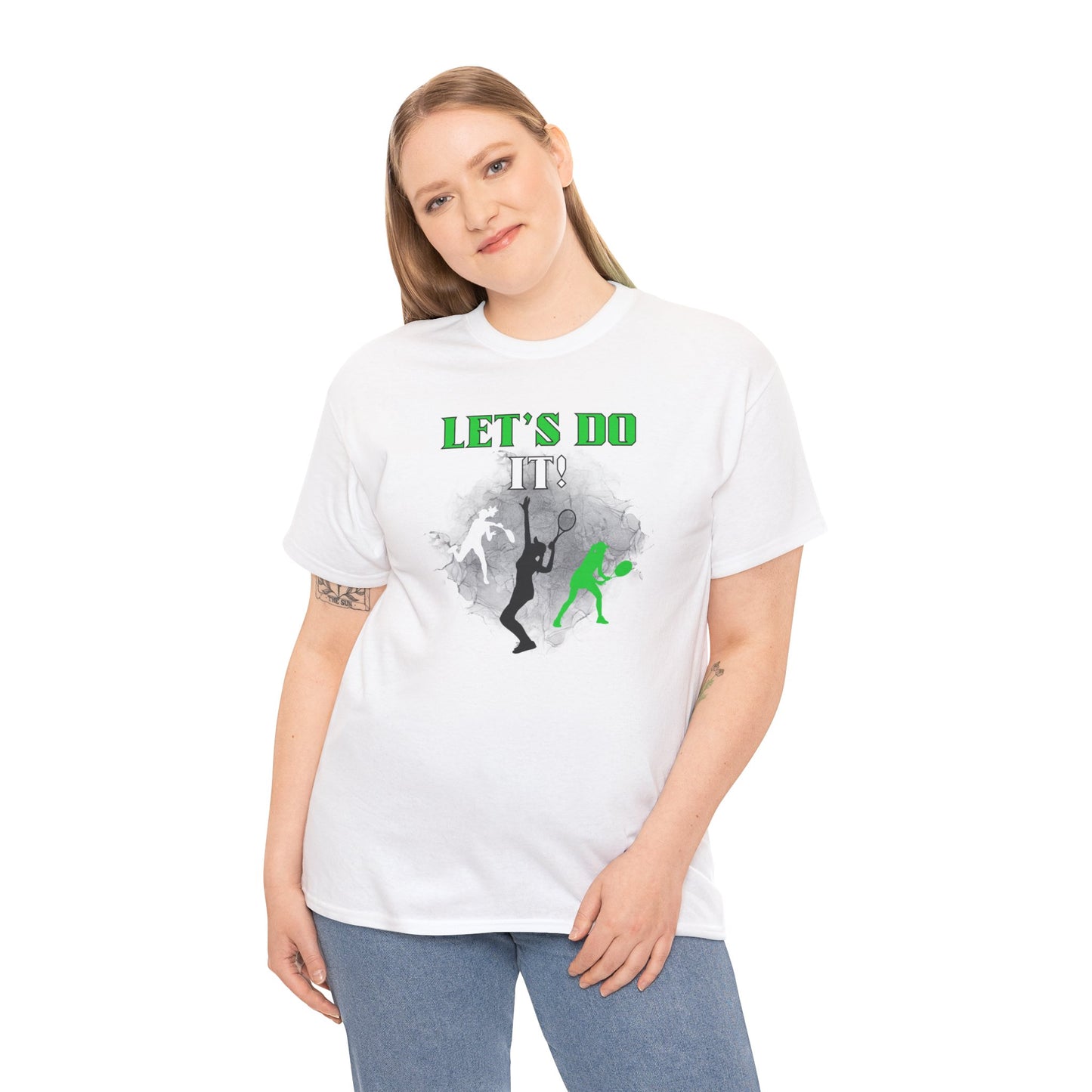 Let's Do It quote Unisex Heavy Cotton Tee