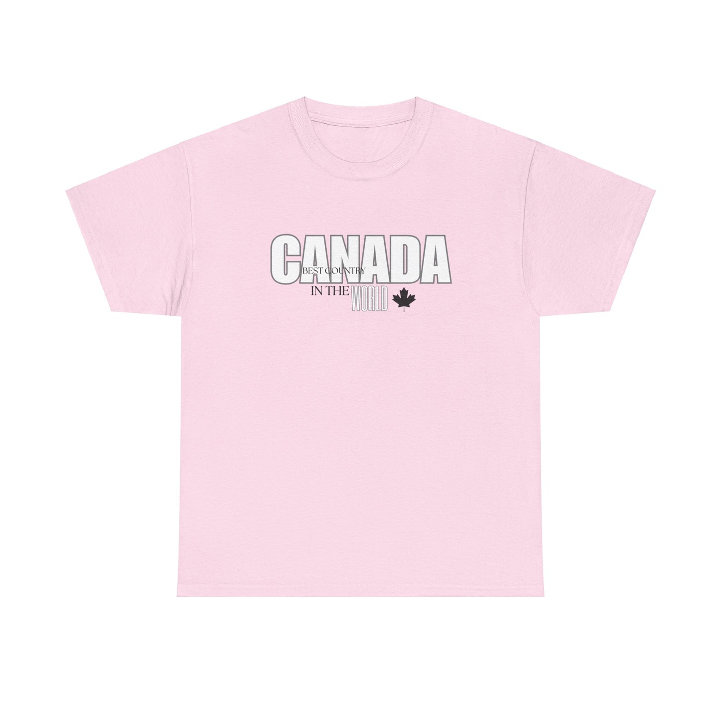 Canada Best Country In The World Unisex Heavy Cotton Tee