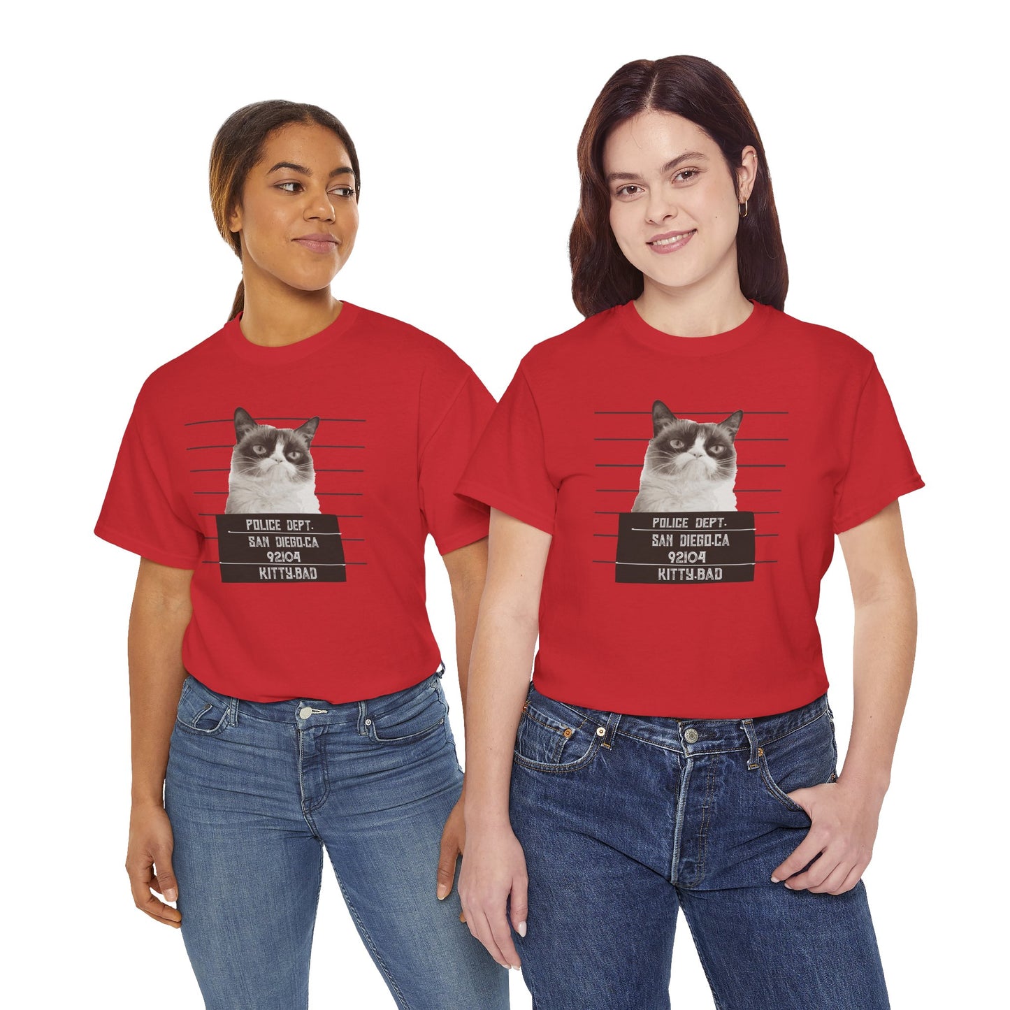 Bad Kitty Unisex Heavy Cotton Tee