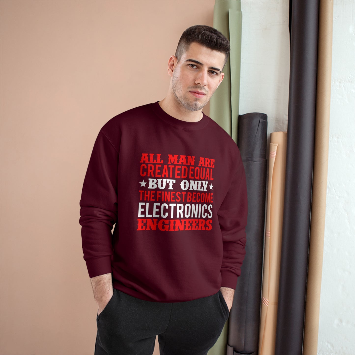 All men are created equal (Engineer) / Champion Sweatshirt