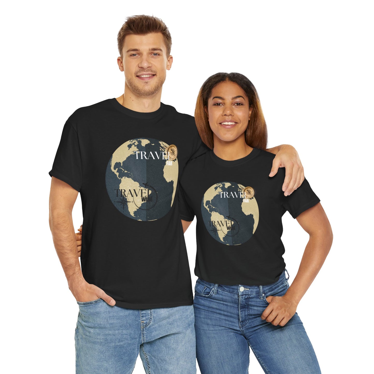 Travel Unisex Heavy Cotton Tee