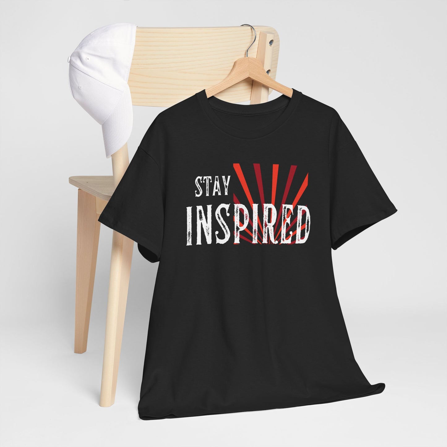 Stay Inspired Unisex Heavy Cotton Tee