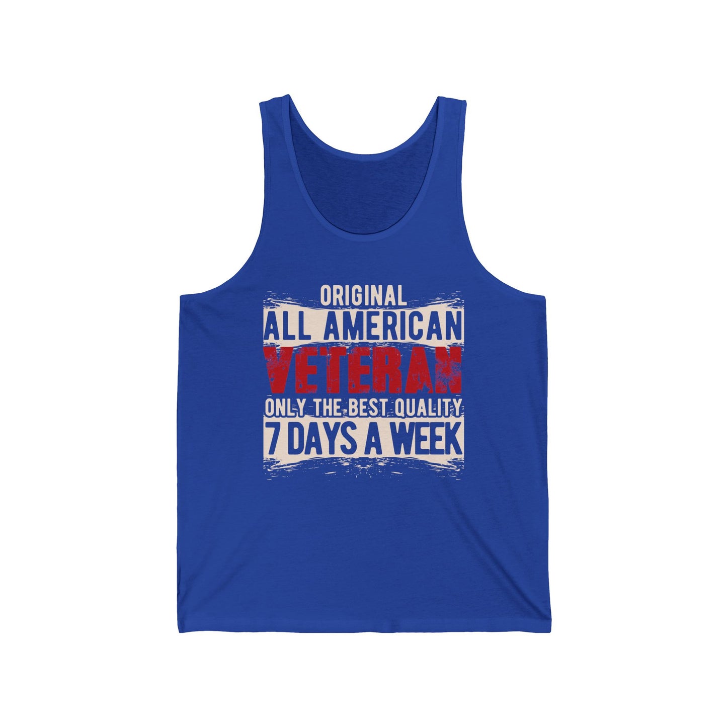 Original all american Veteran / Unisex Jersey Tank