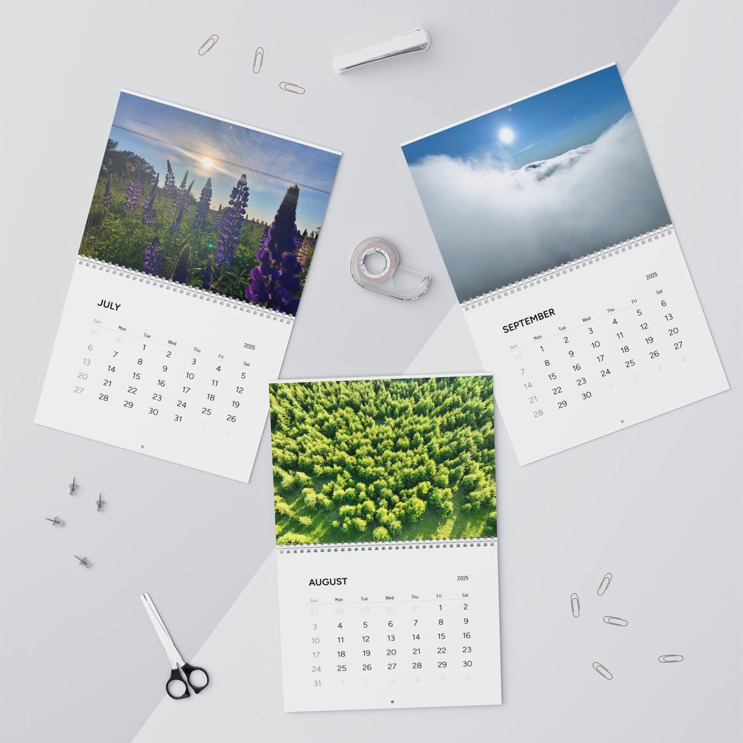 Aerial Art / Wall Calendars (2025)