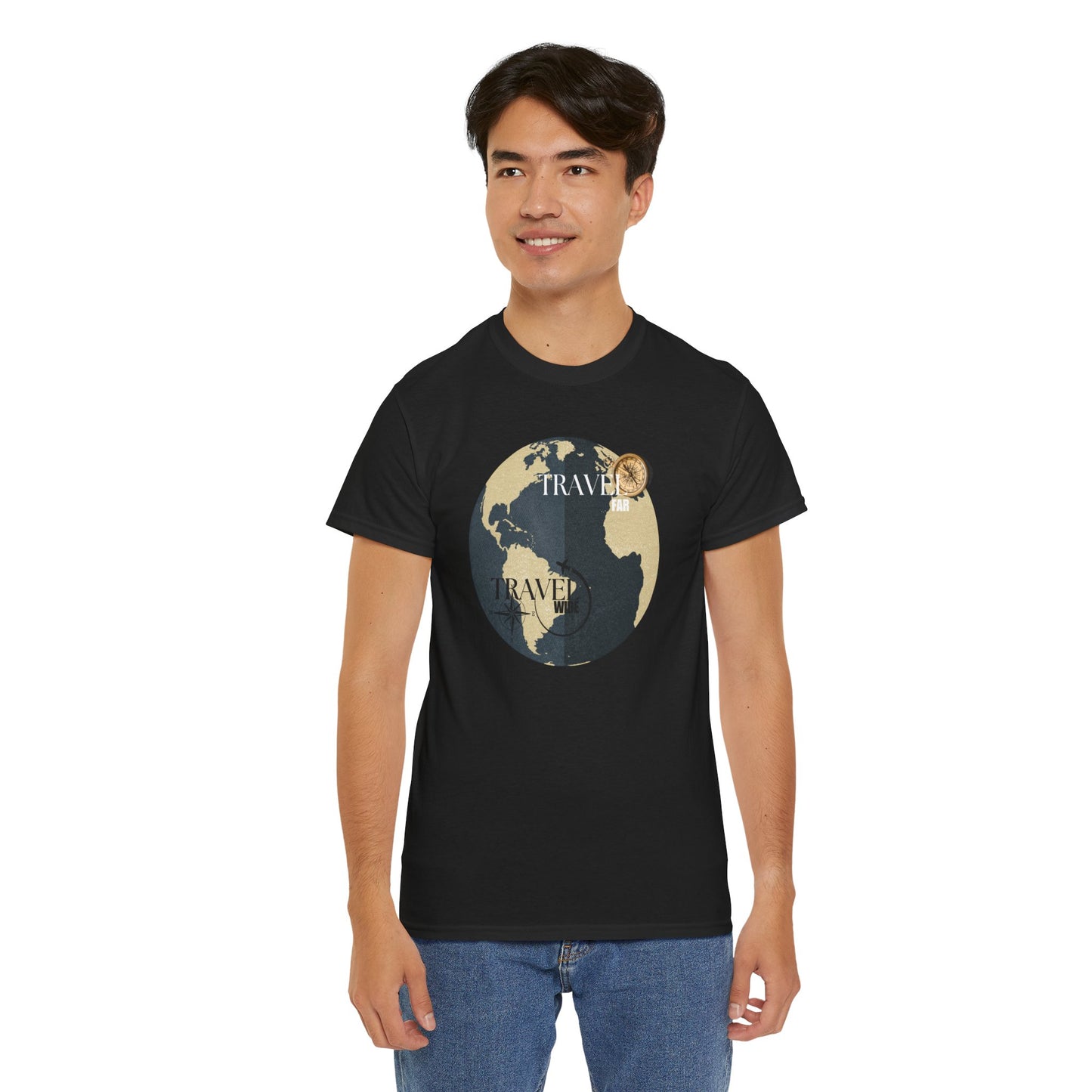 Travel Unisex Heavy Cotton Tee