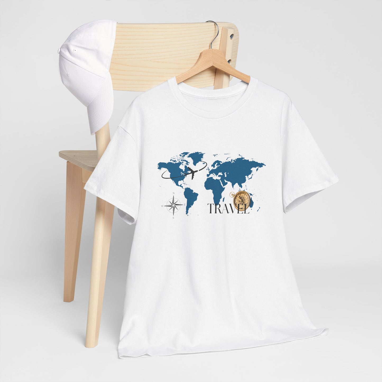 Travel Unisex Heavy Cotton Tee