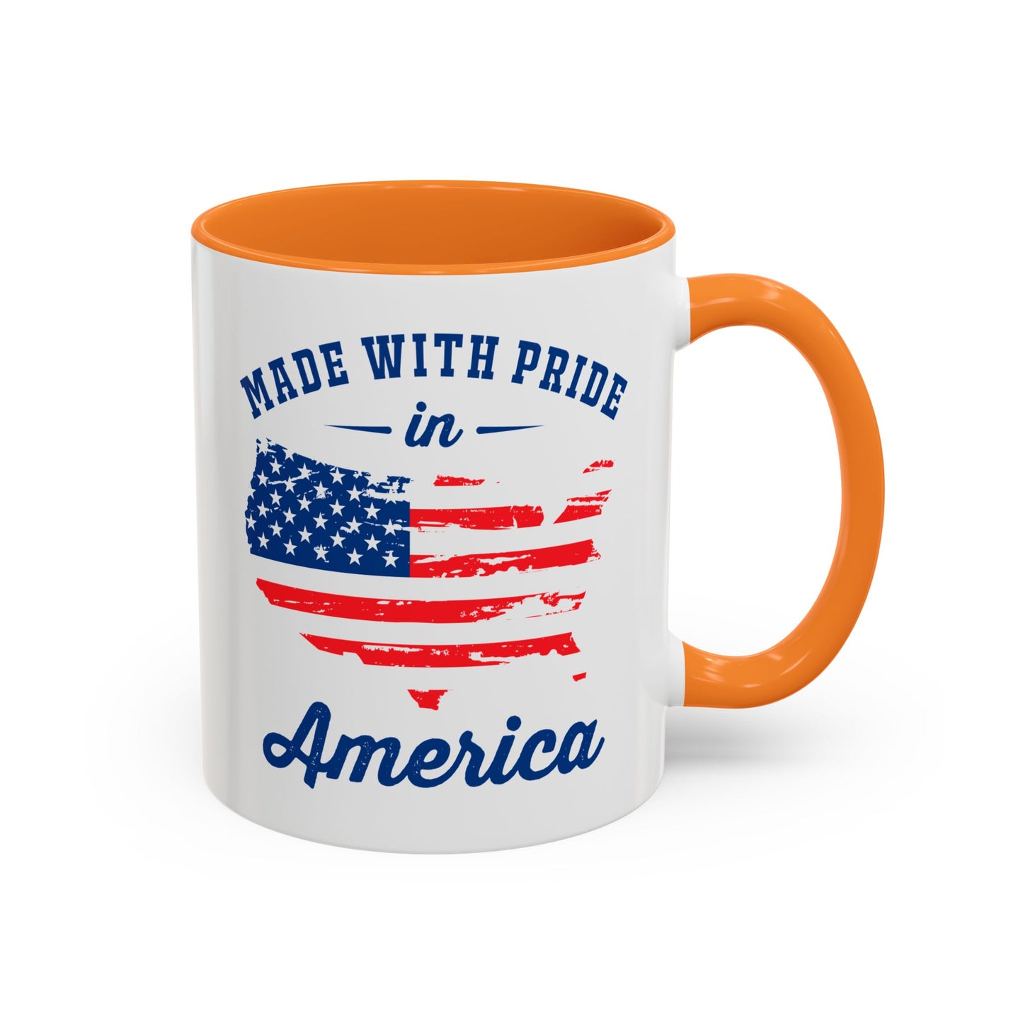 Made with pride in America / Colorful Mugs (11oz, 15oz)