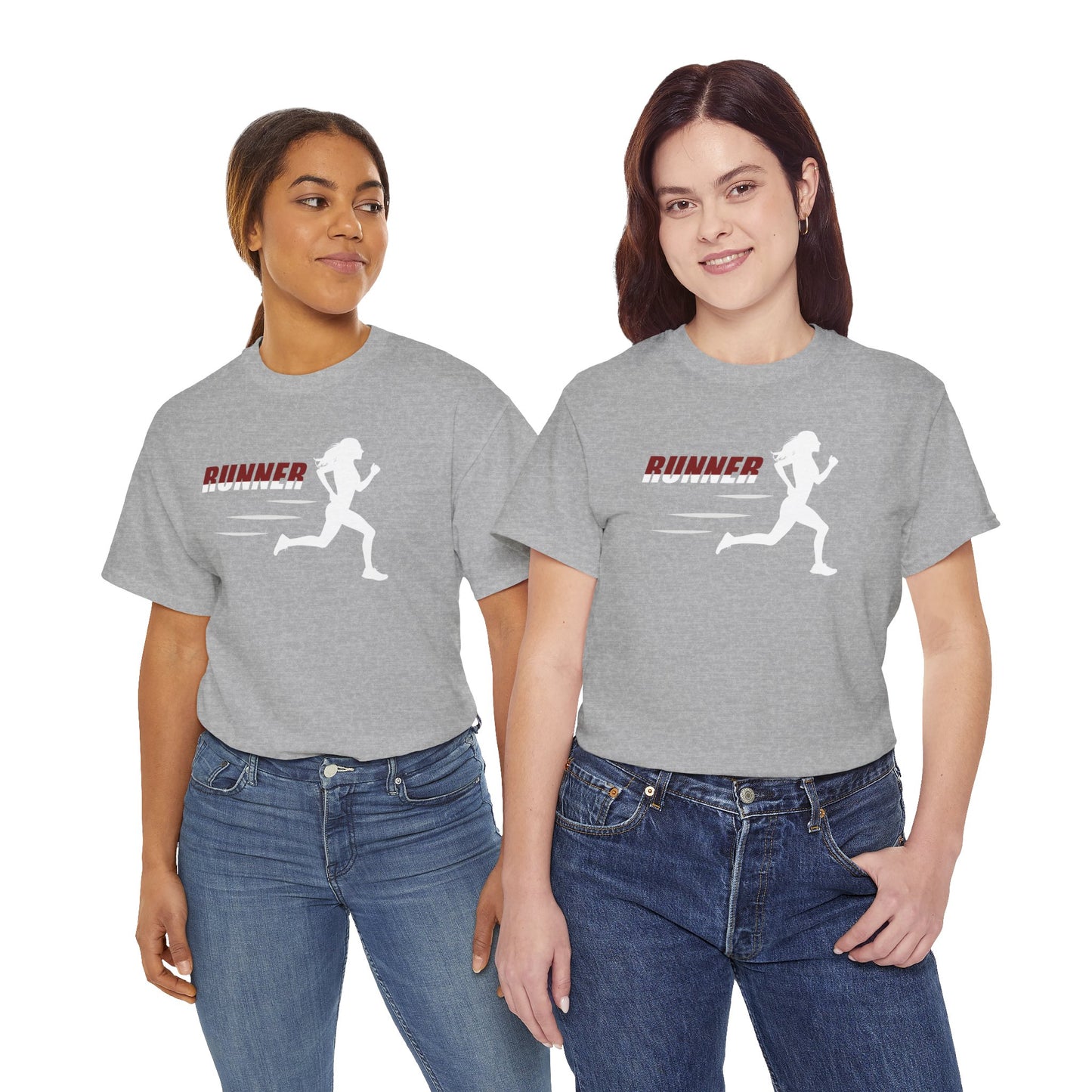 I am a Runner Unisex Heavy Cotton Tee