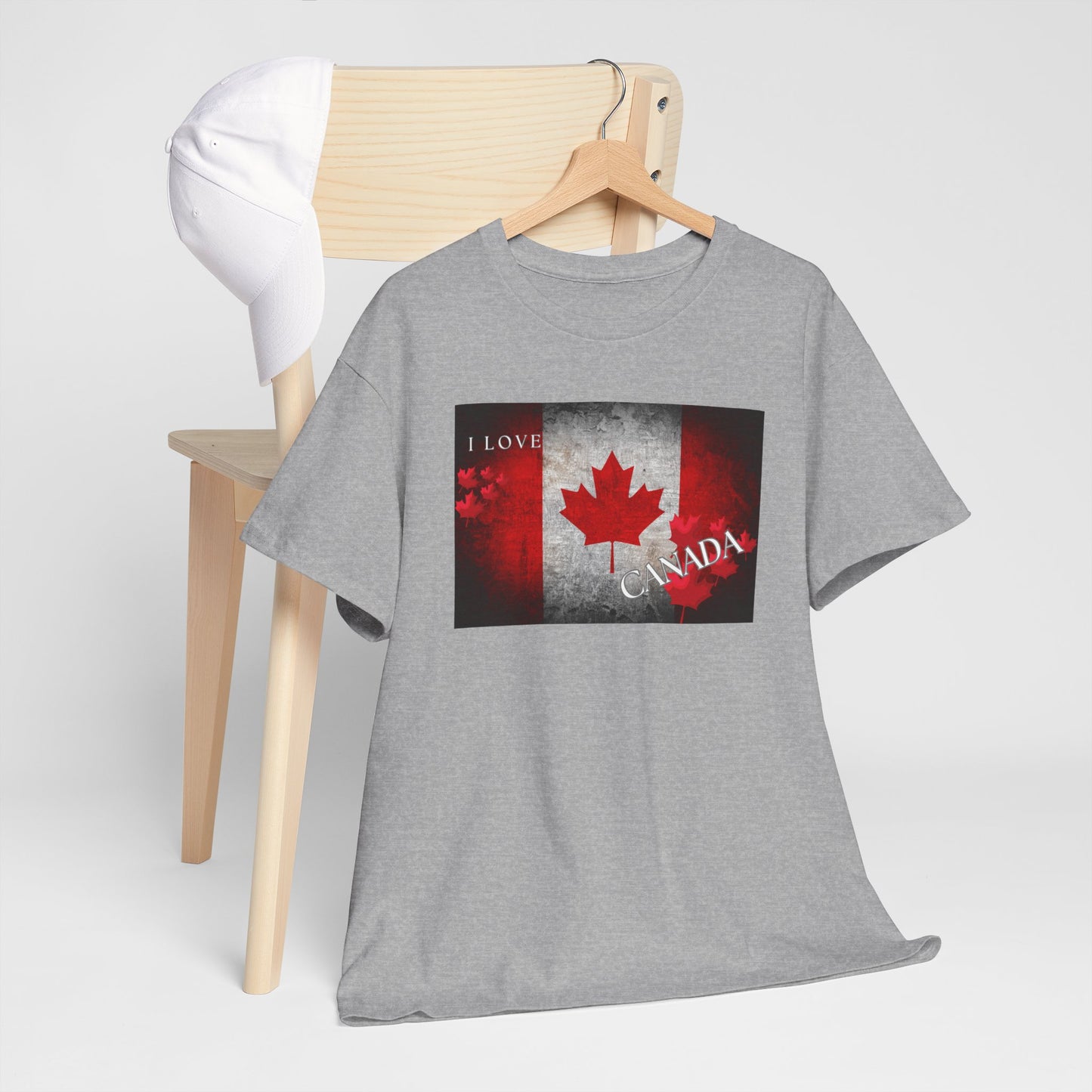 I Love Canada Unisex Heavy Cotton Tee